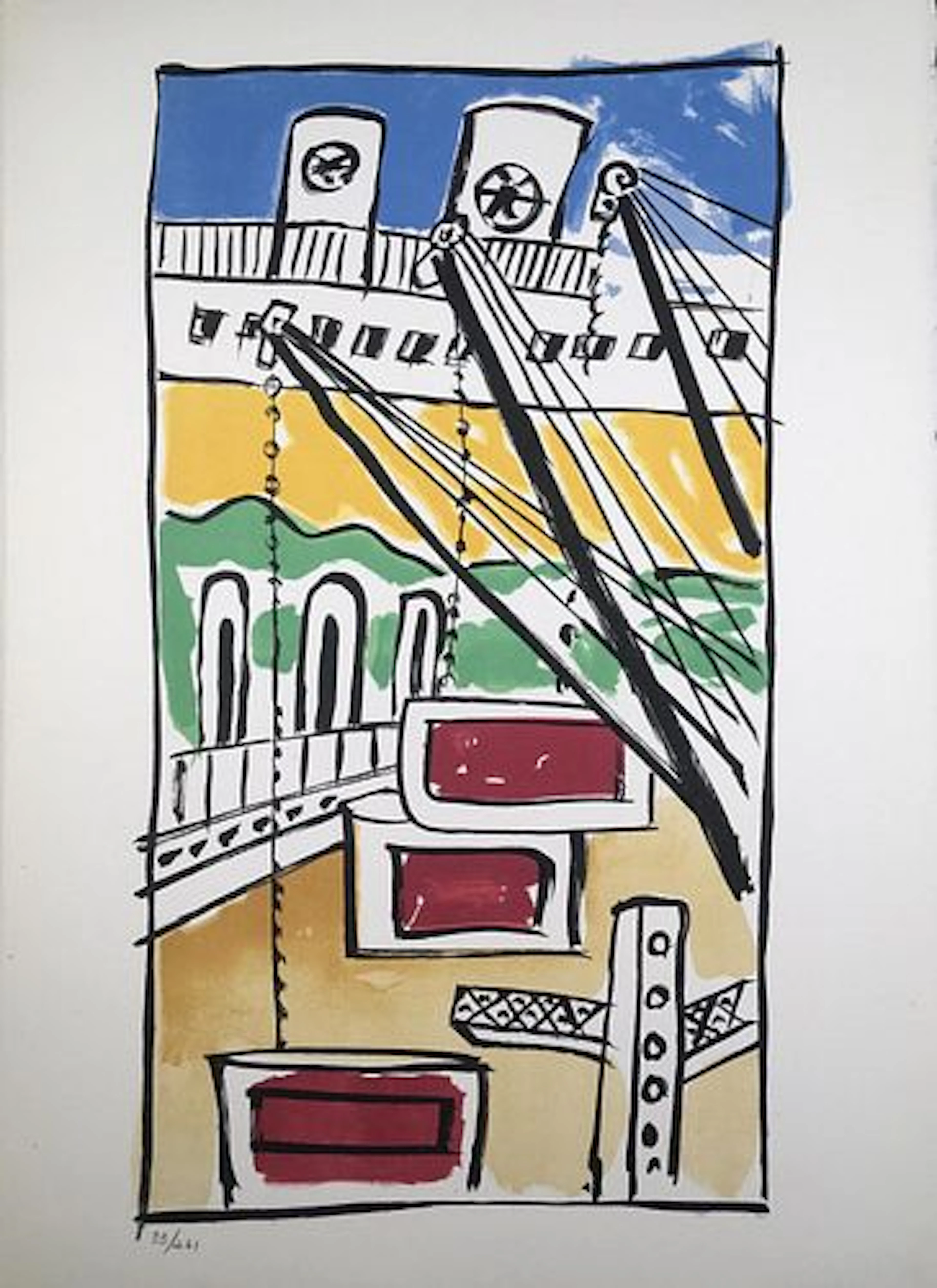 Fernand Leger - Le Port