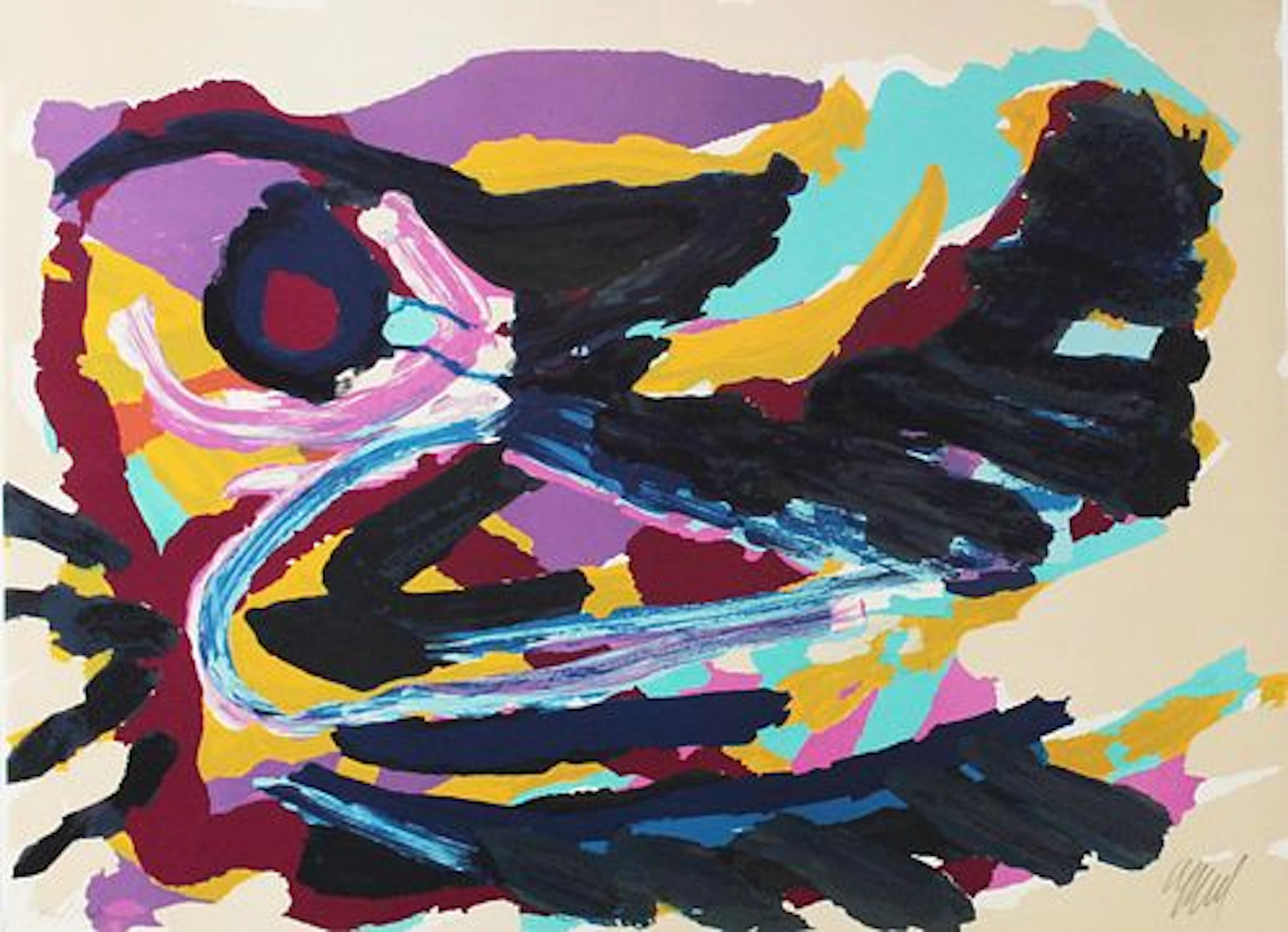 Karel Appel - Nesting Bird