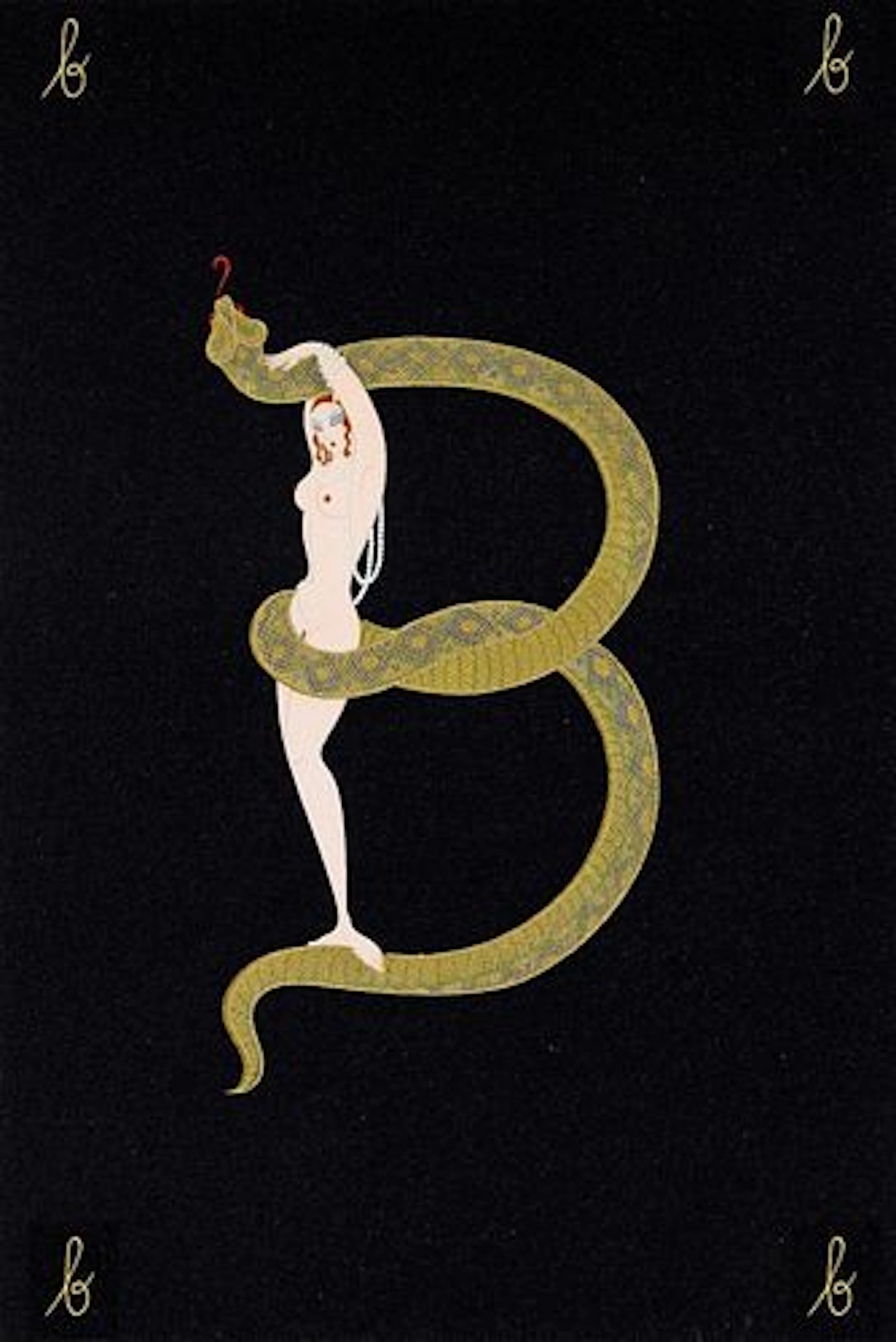 Erte - The Letter B