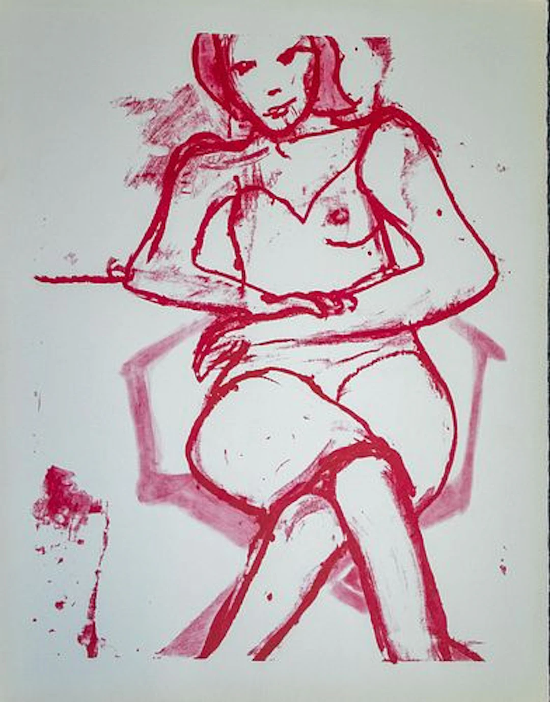 Richard Diebenkorn - Seated woman