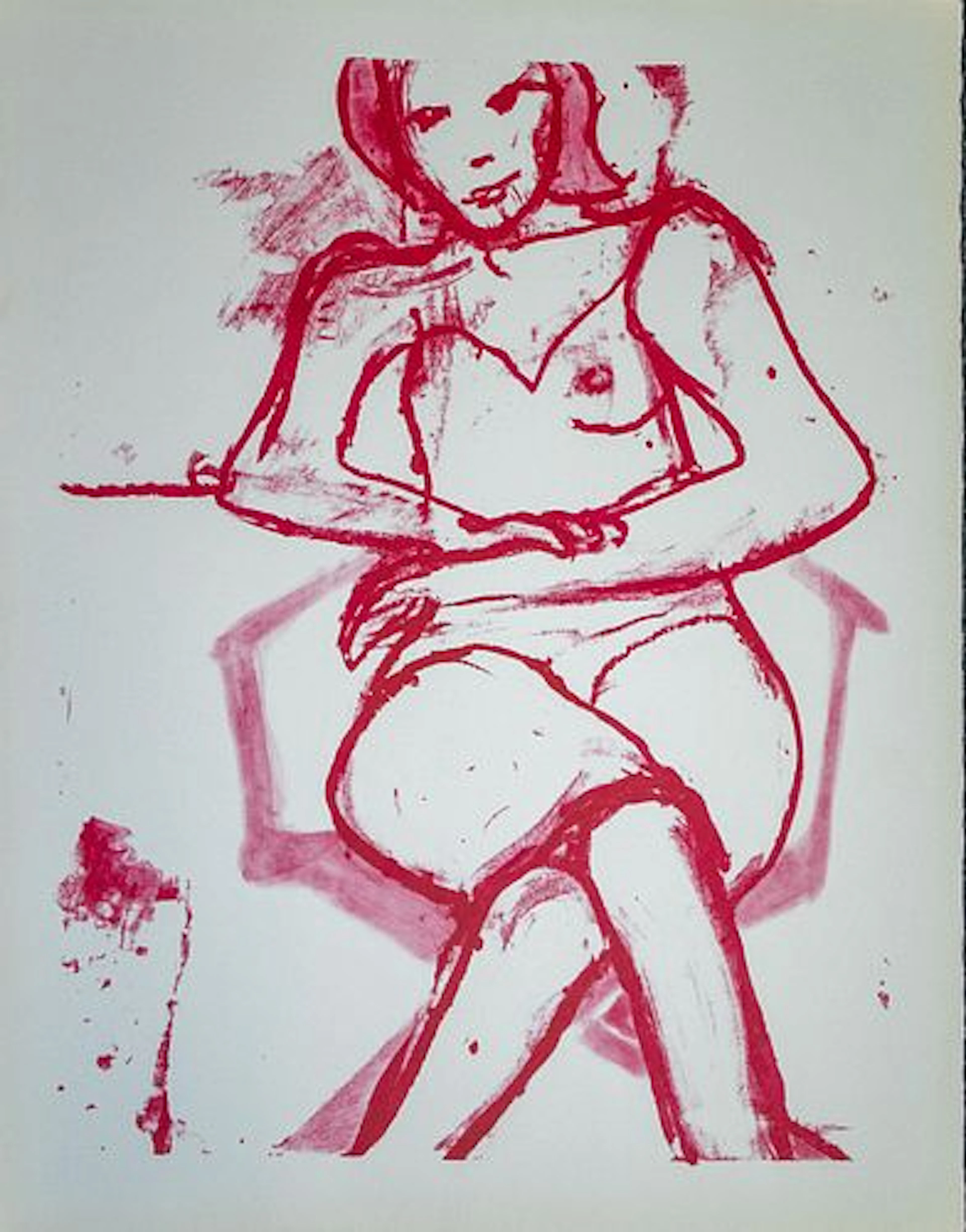 Richard Diebenkorn - Seated woman