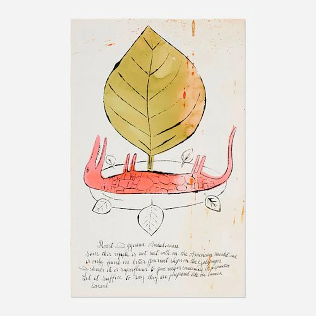Andy Warhol - Roast Iguana