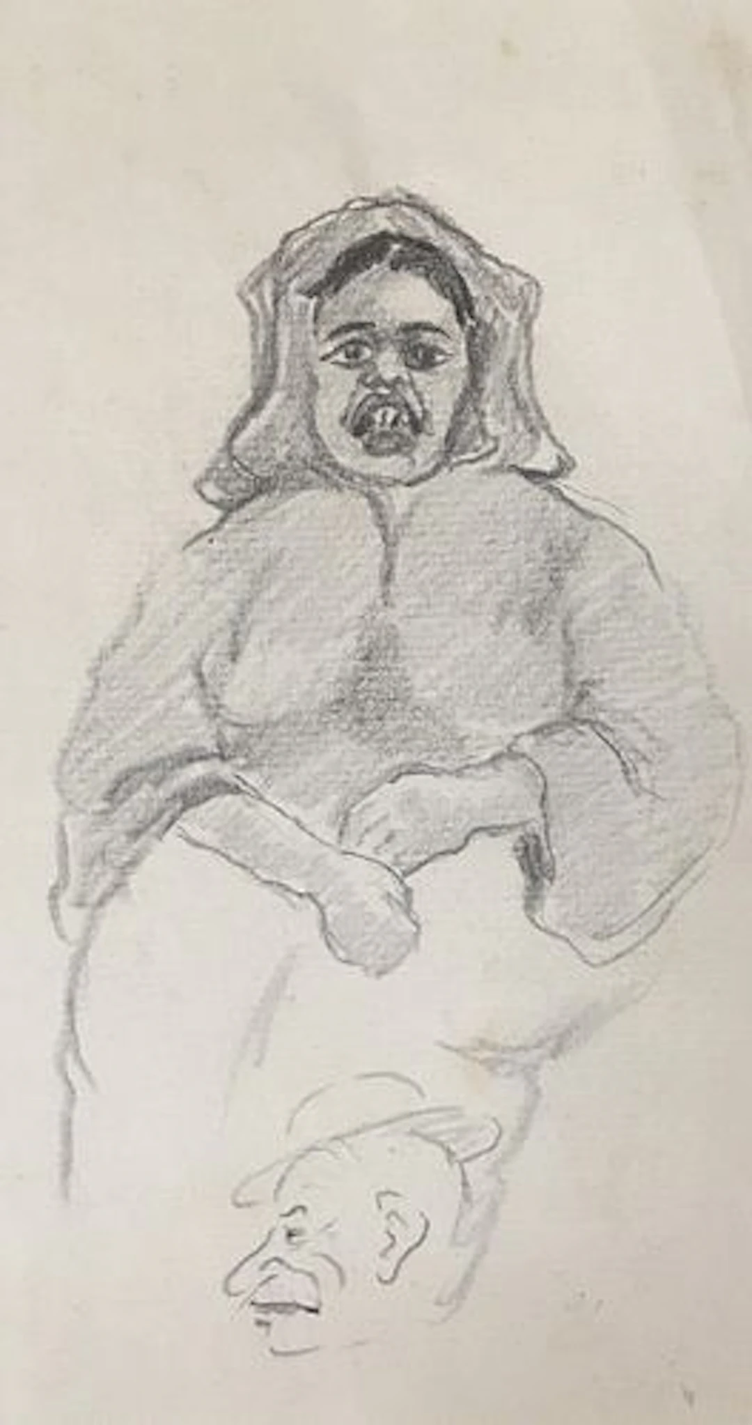Maximilian Luce - Double-Sided Original Drawing