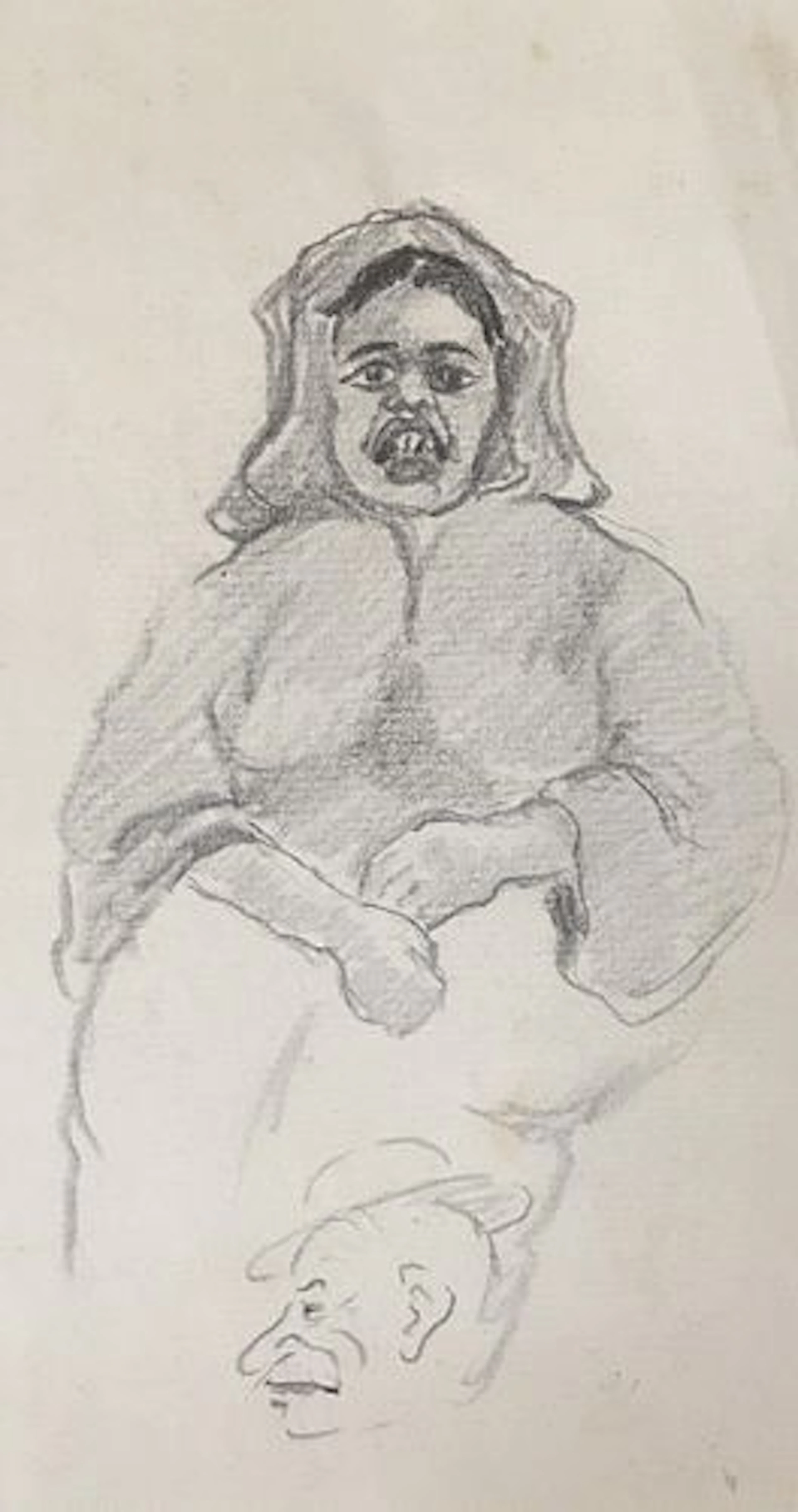 Maximilian Luce - Double-Sided Original Drawing