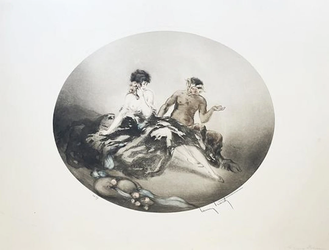 Louis Icart - Temptation