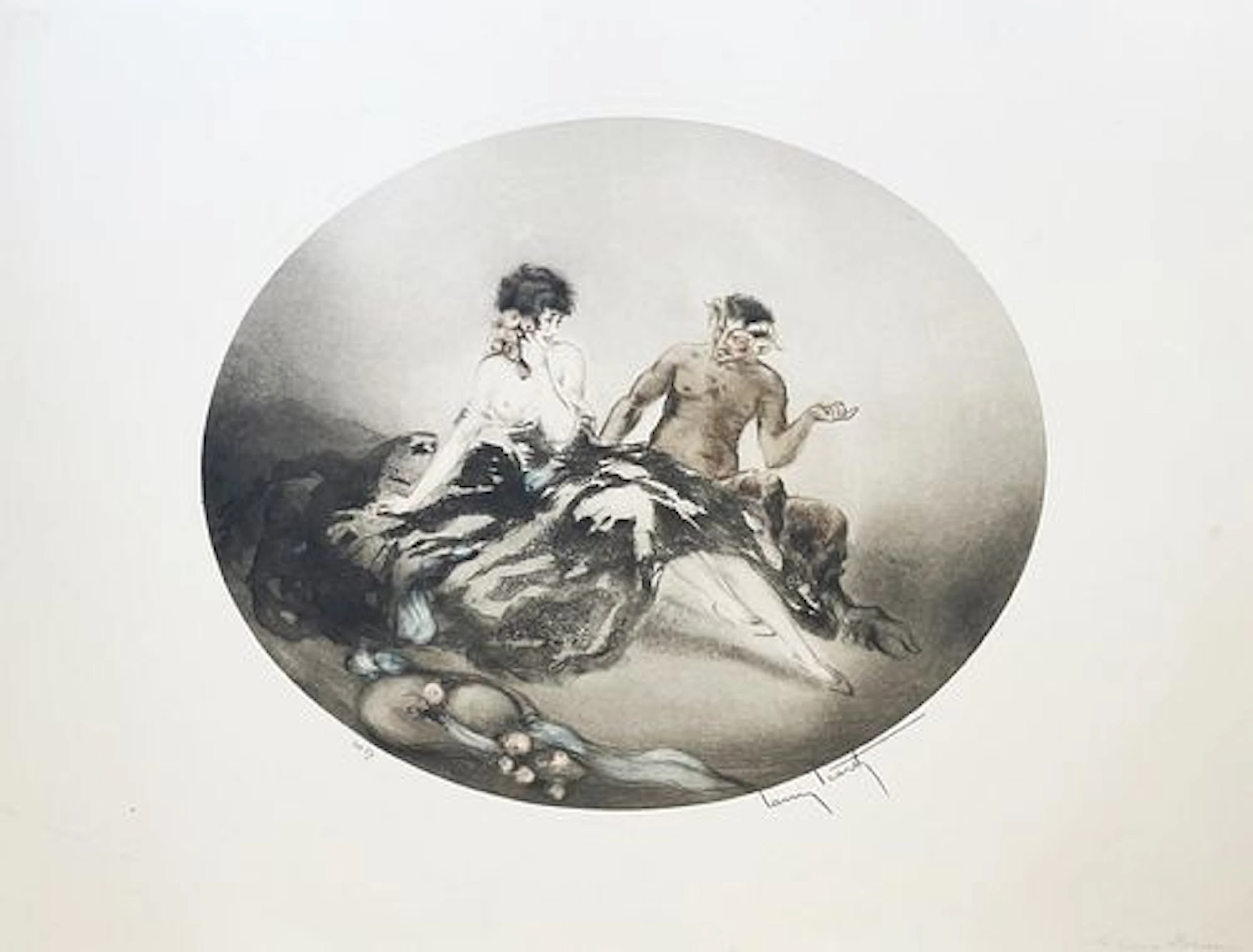 Louis Icart - Temptation