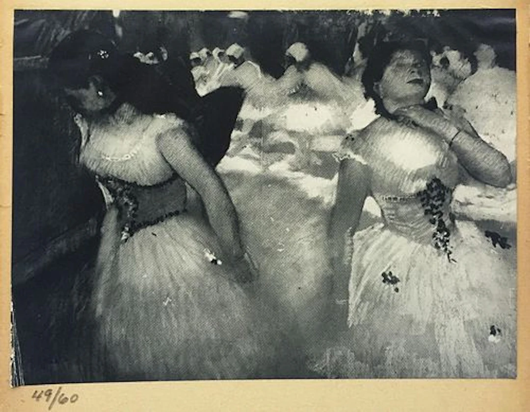 Edgar Degas (after) - L'Entree des Masques 1919