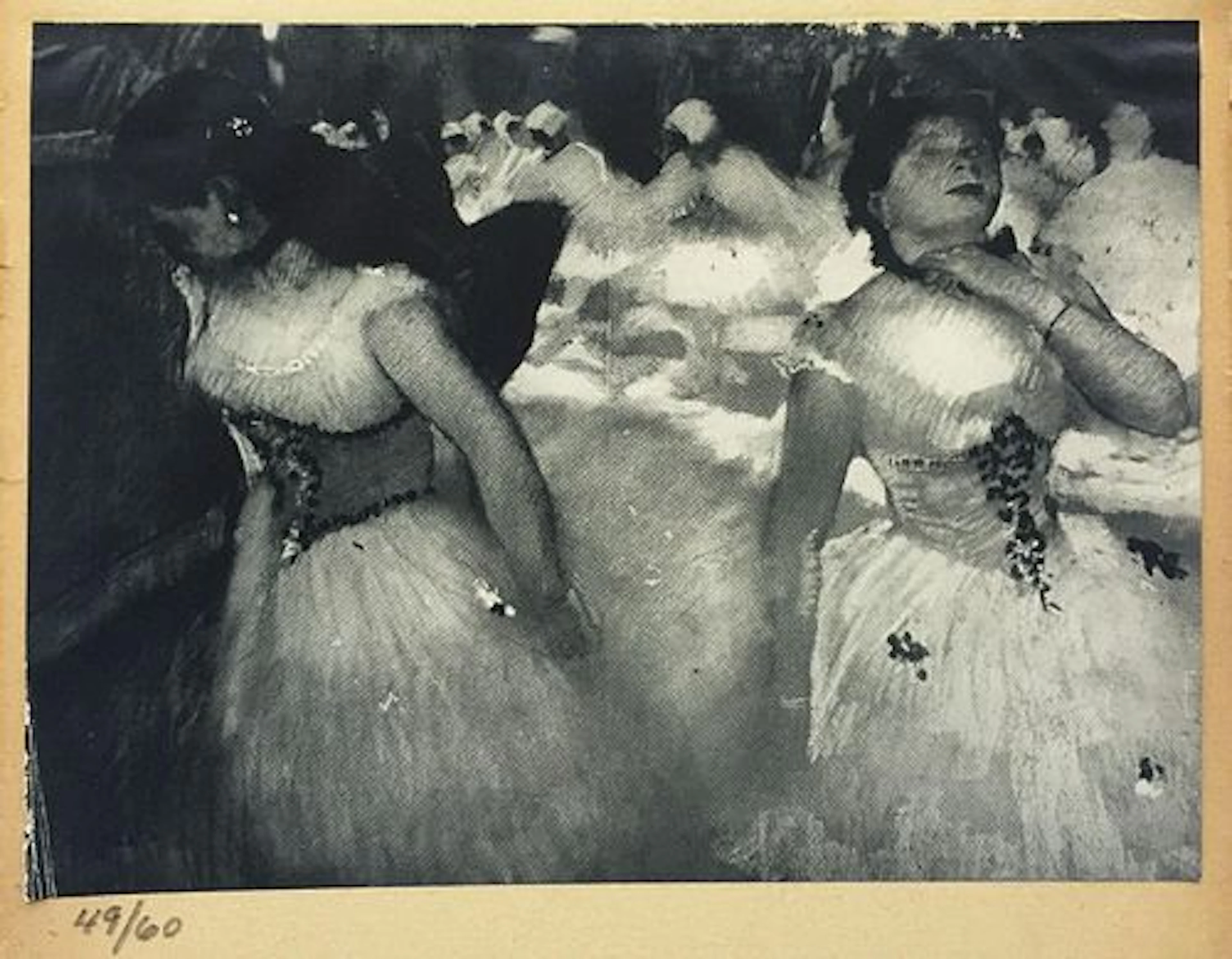 Edgar Degas (after) - L'Entree des Masques 1919