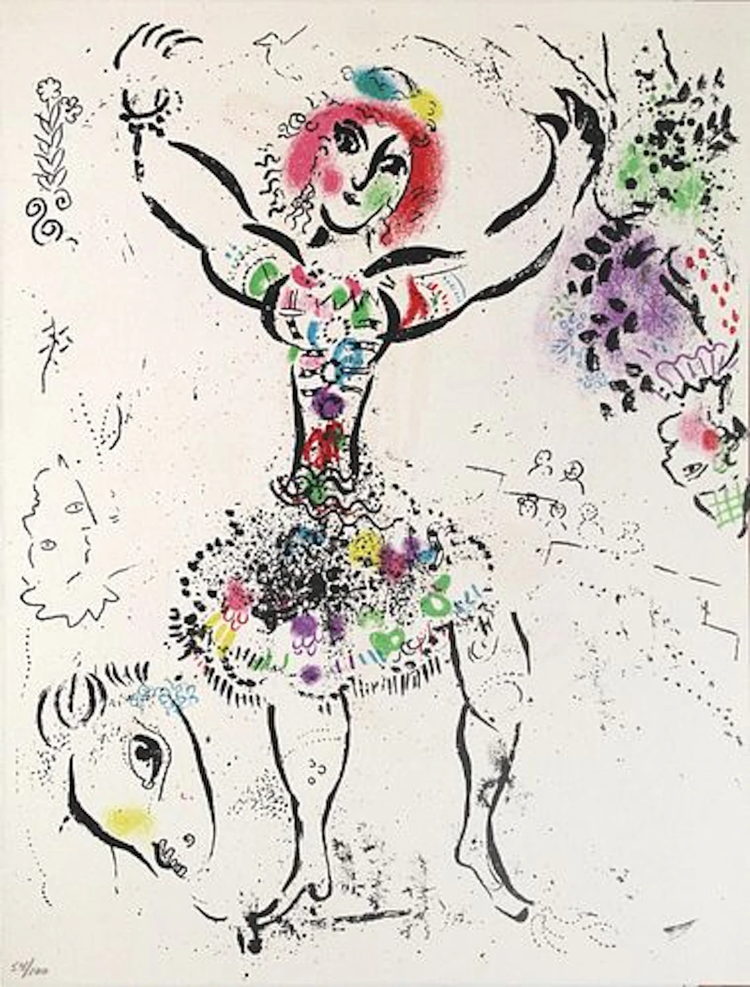 Marc Chagall - Female Juggler