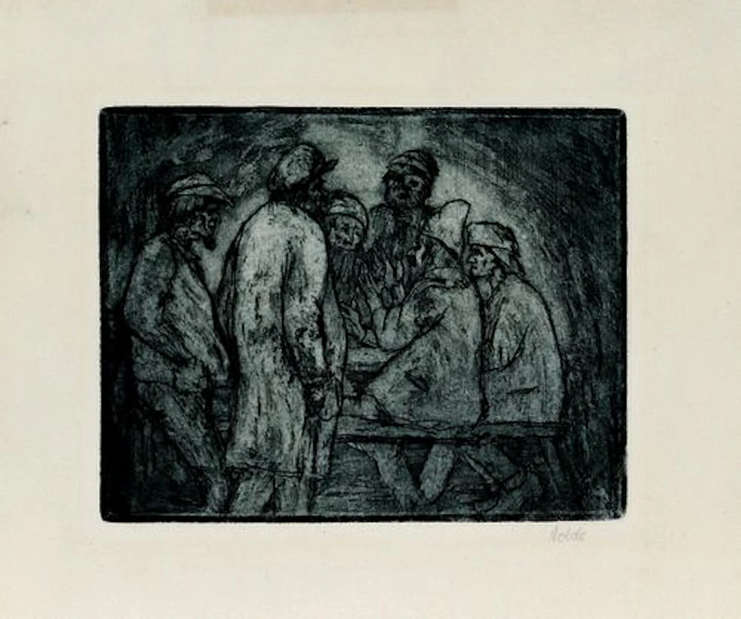Emile Nolde - Tischgesellschaft