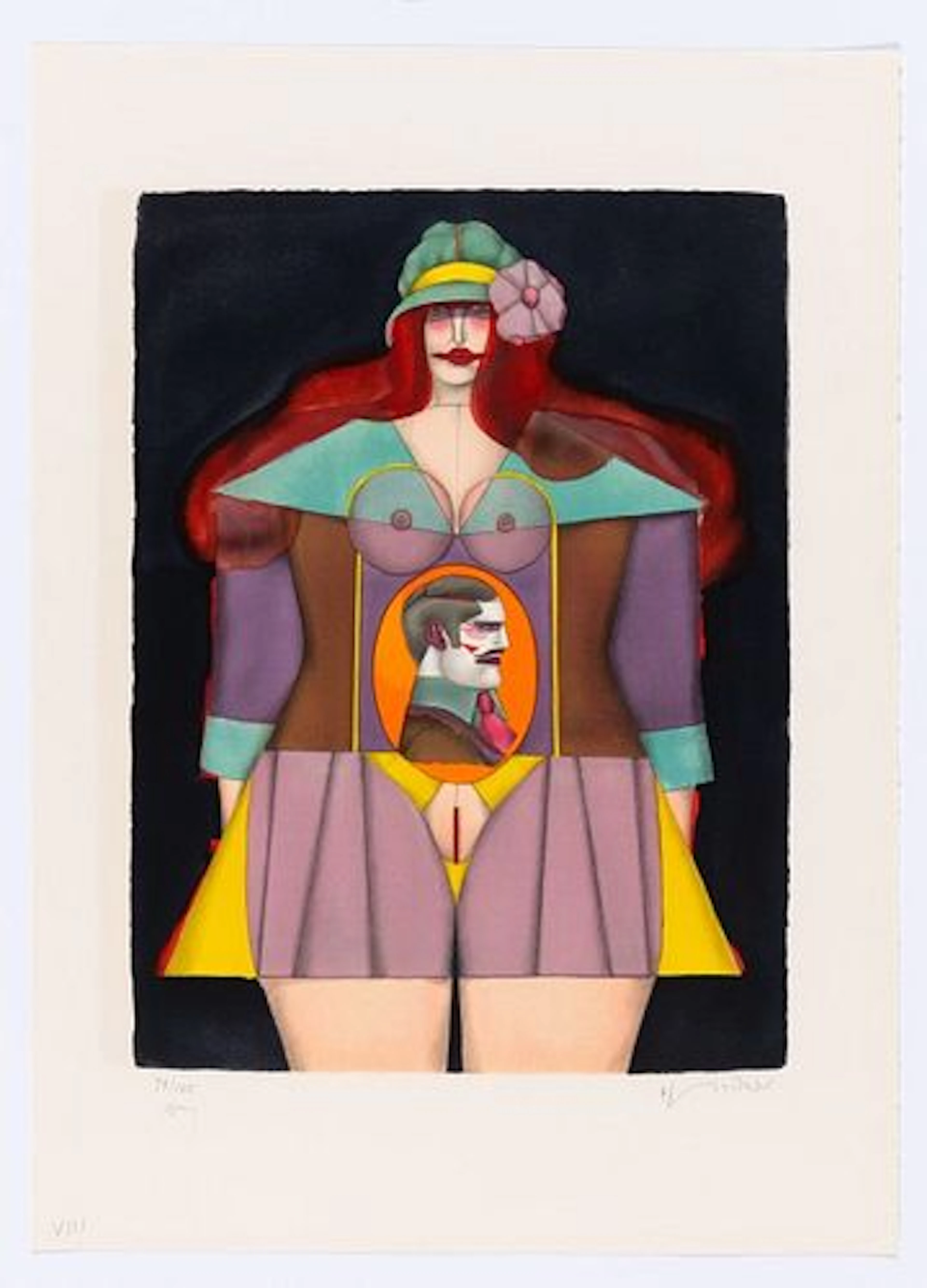 Richard Lindner - Amazone