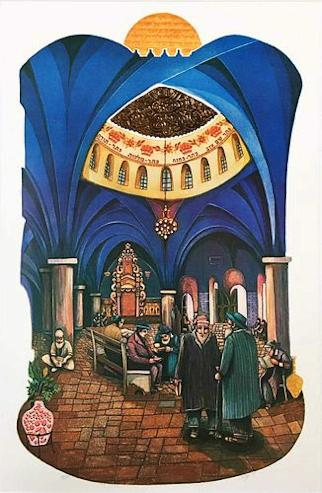 Amram Ebgi - Synagogue in Safed