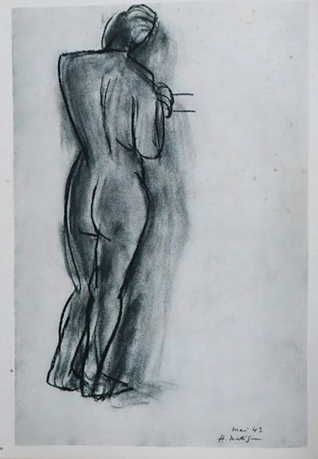 Henri Matisse - Untitled from Verve Suite