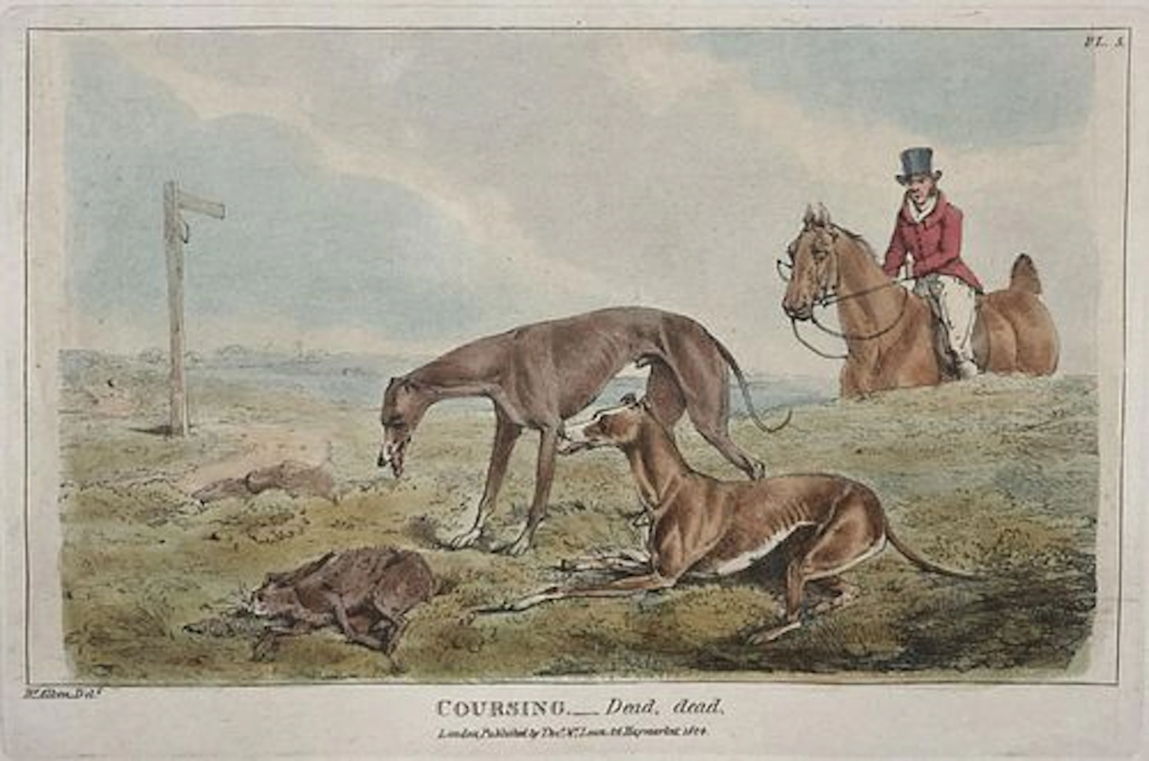 Henry Alken - Coursing Dead