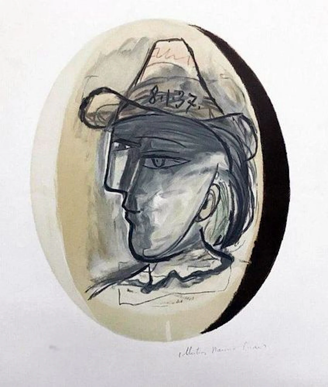 Pablo Picasso (After) - Tete