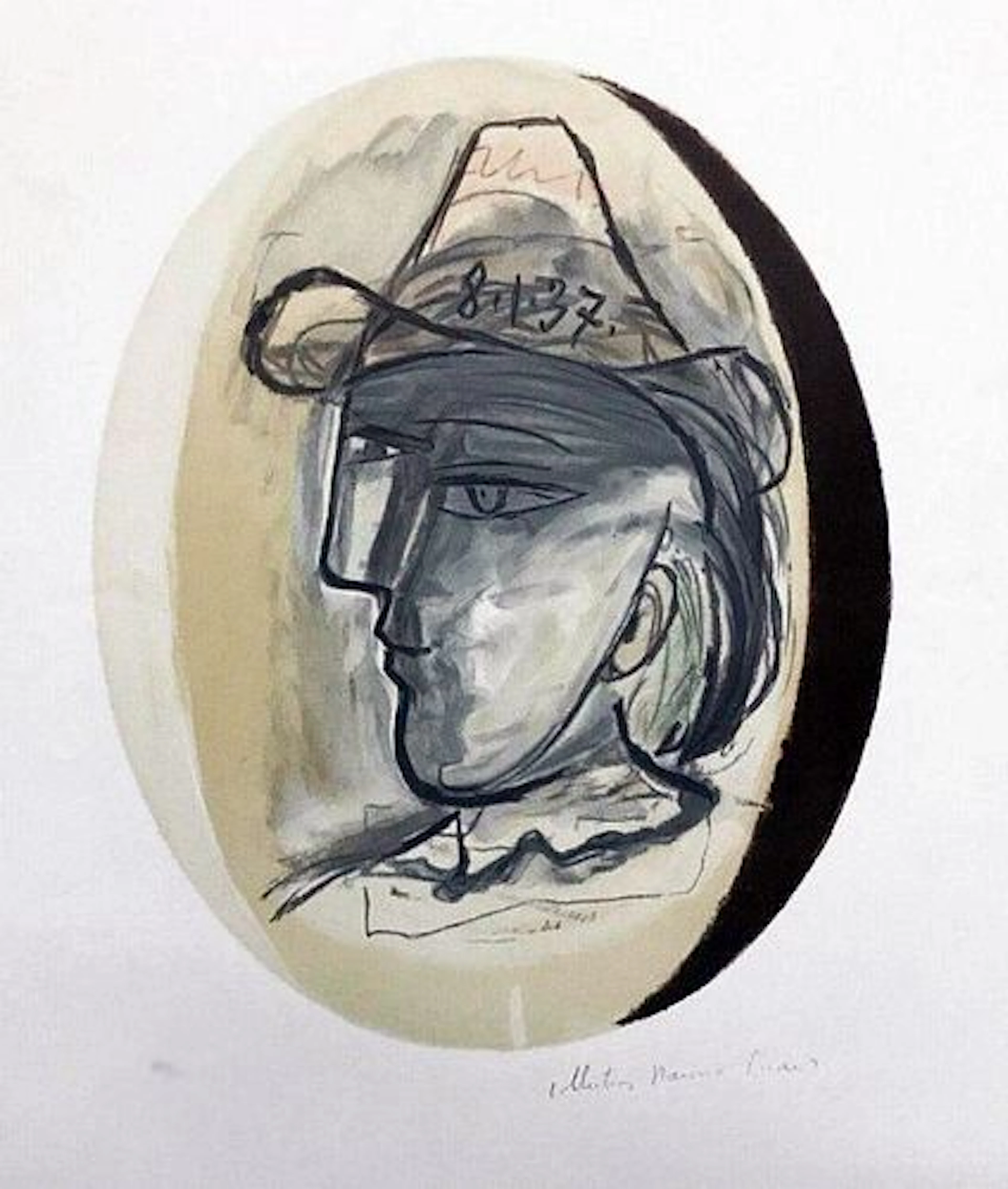 Pablo Picasso (After) - Tete