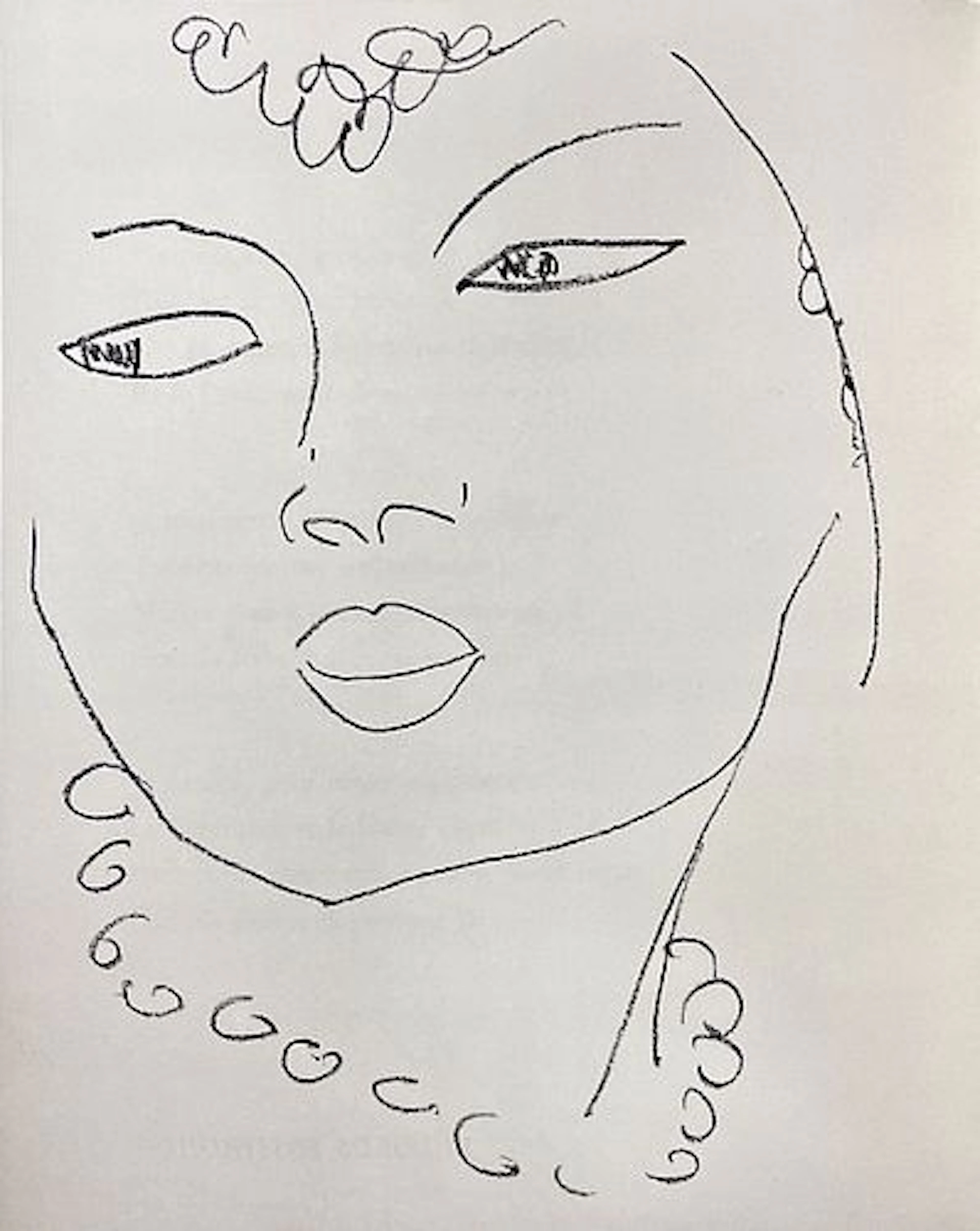 Henri Matisse - Fleurs du mal VI