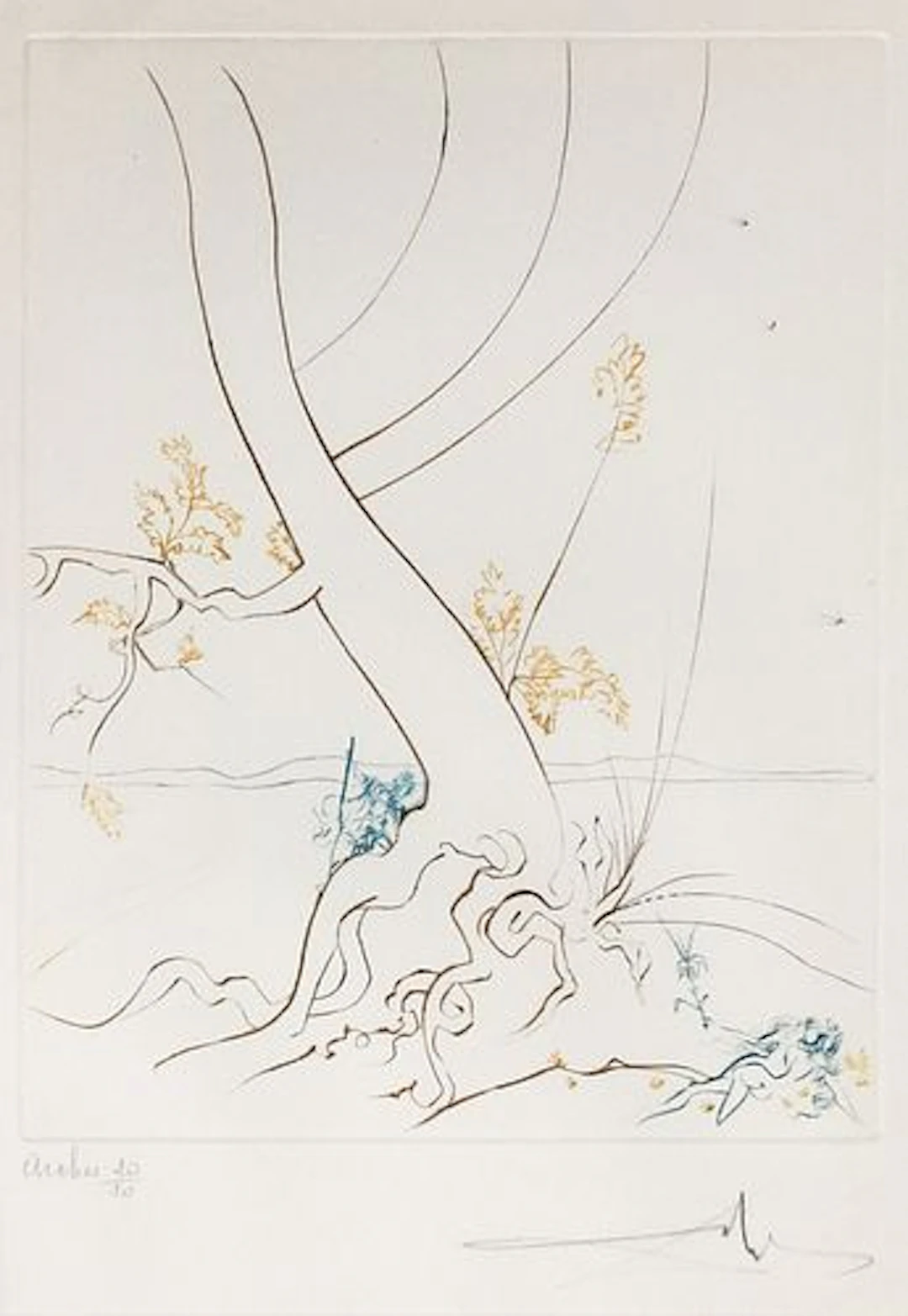 Salvador Dali - L Arbe de Connaissance (The Tree of Knowledge)