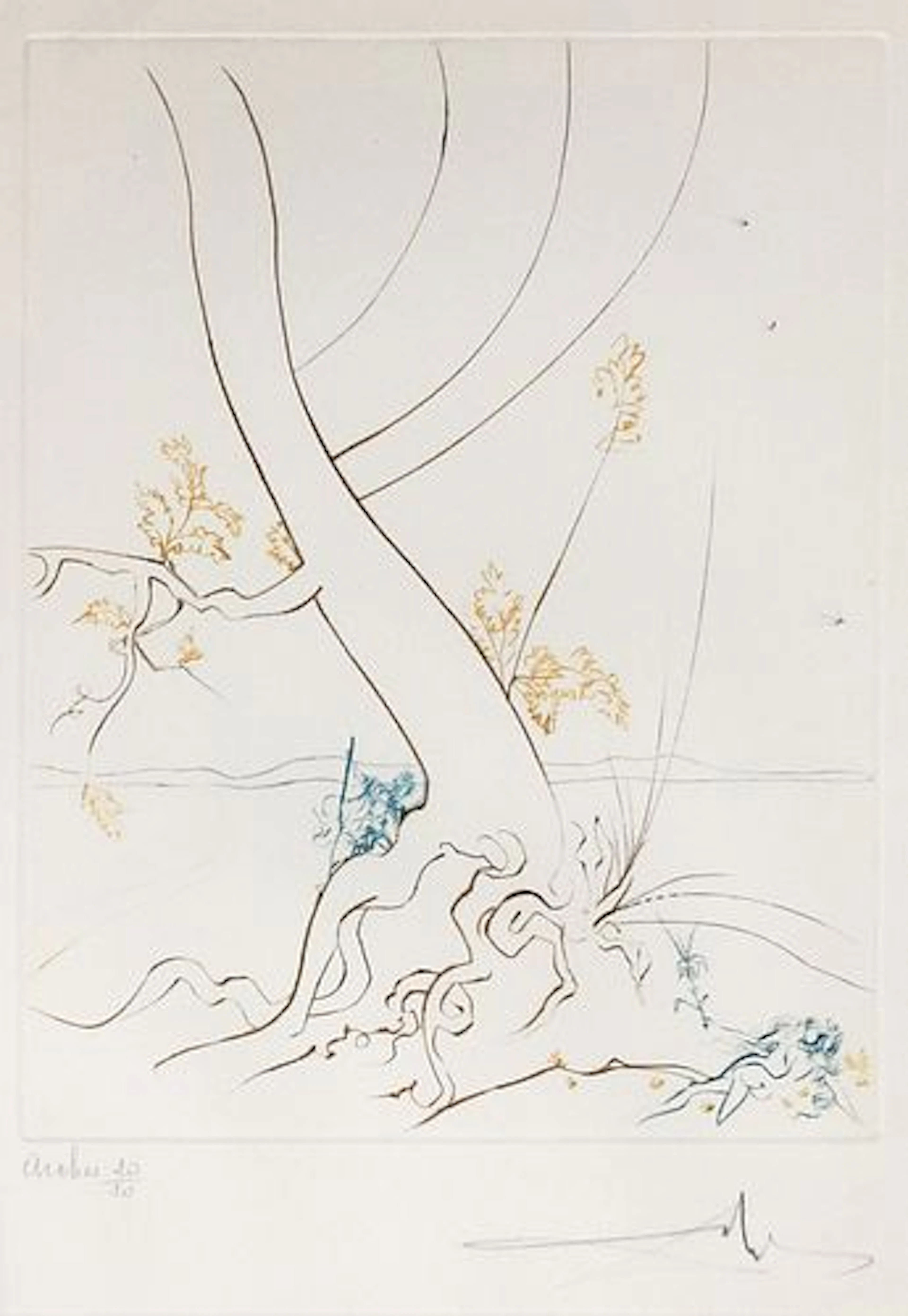 Salvador Dali - L Arbe de Connaissance (The Tree of Knowledge)
