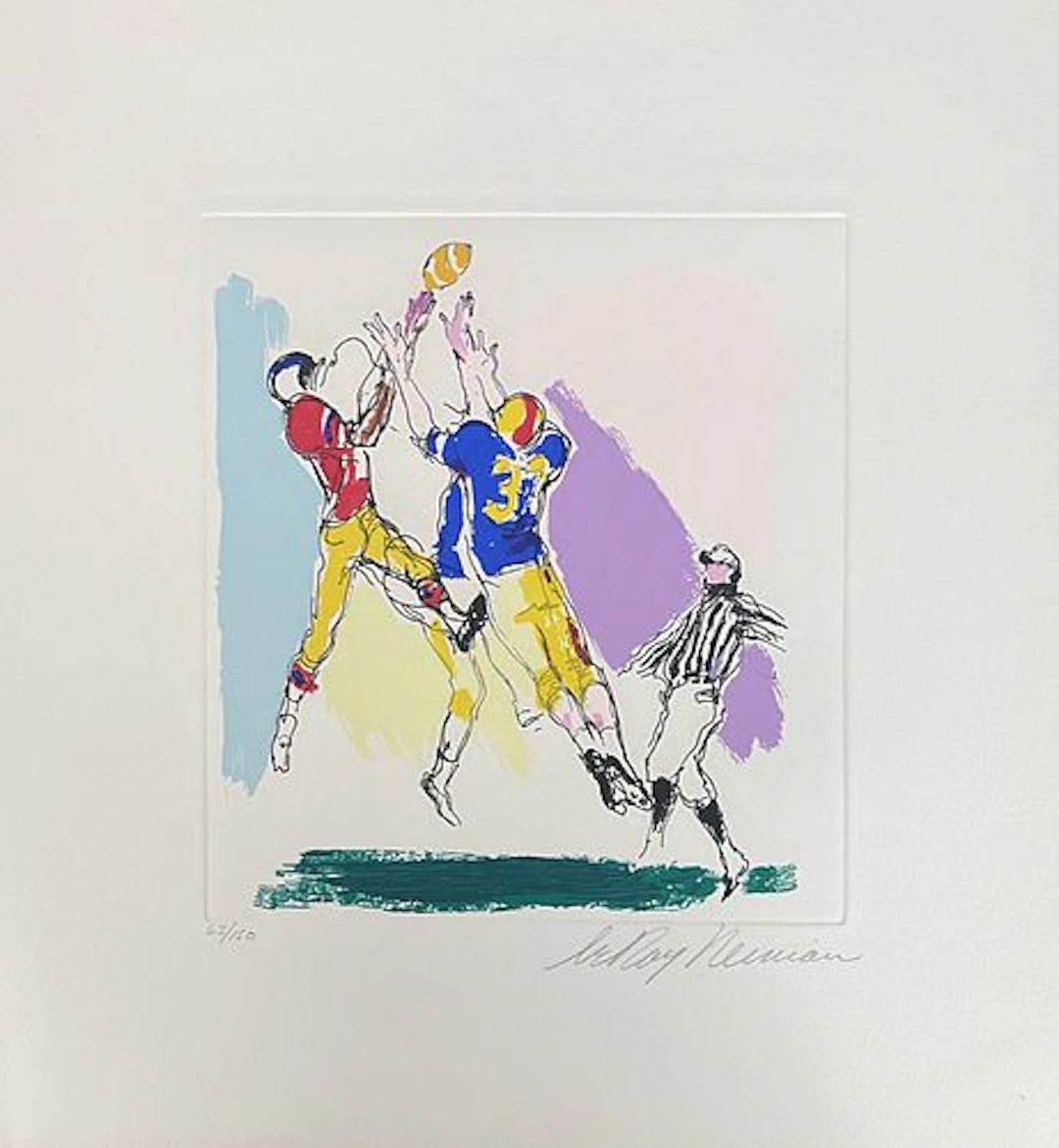 Leroy Neiman - Football 9