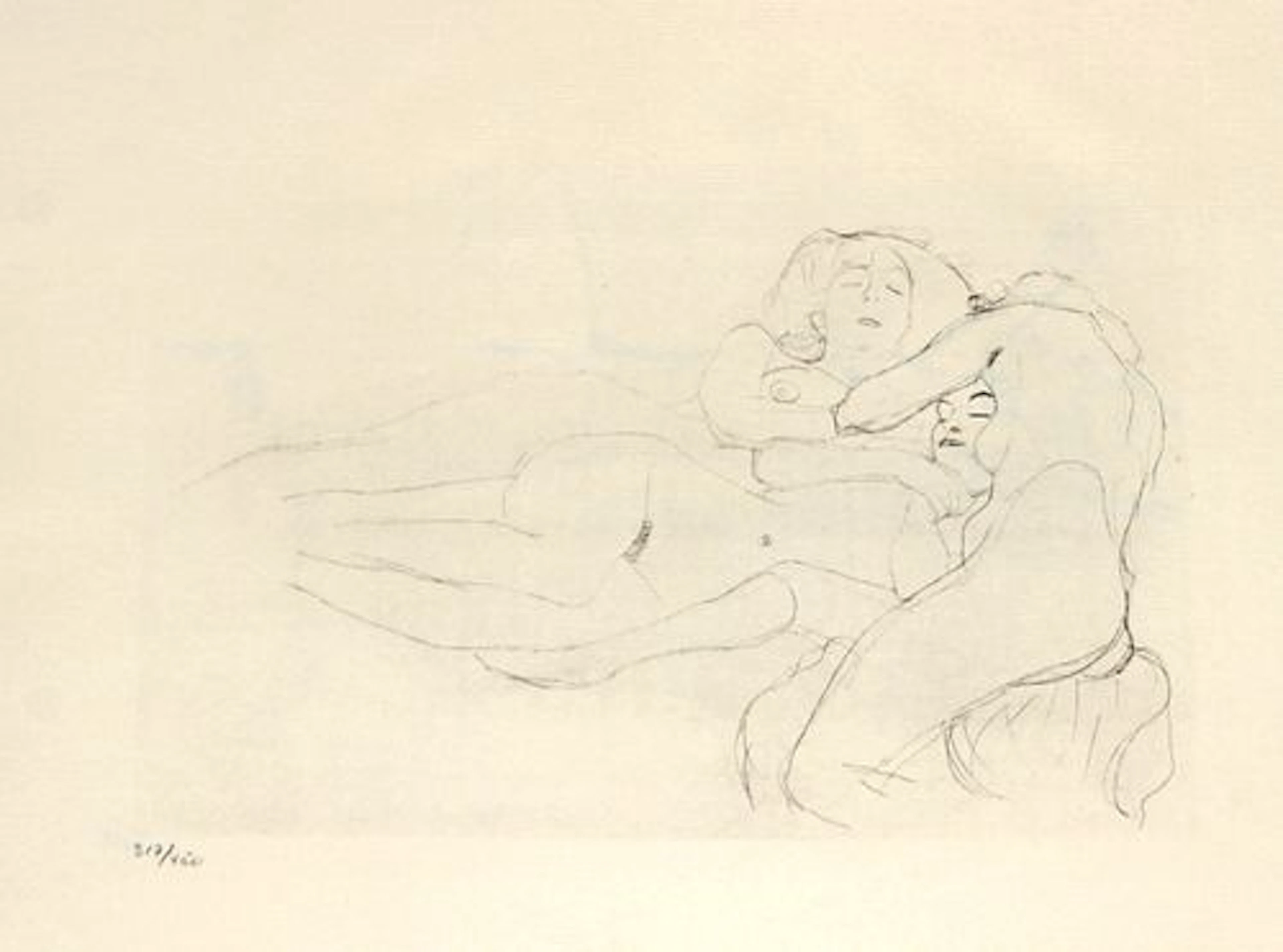 Gustav Klimt - Untitled from "des Lukian"