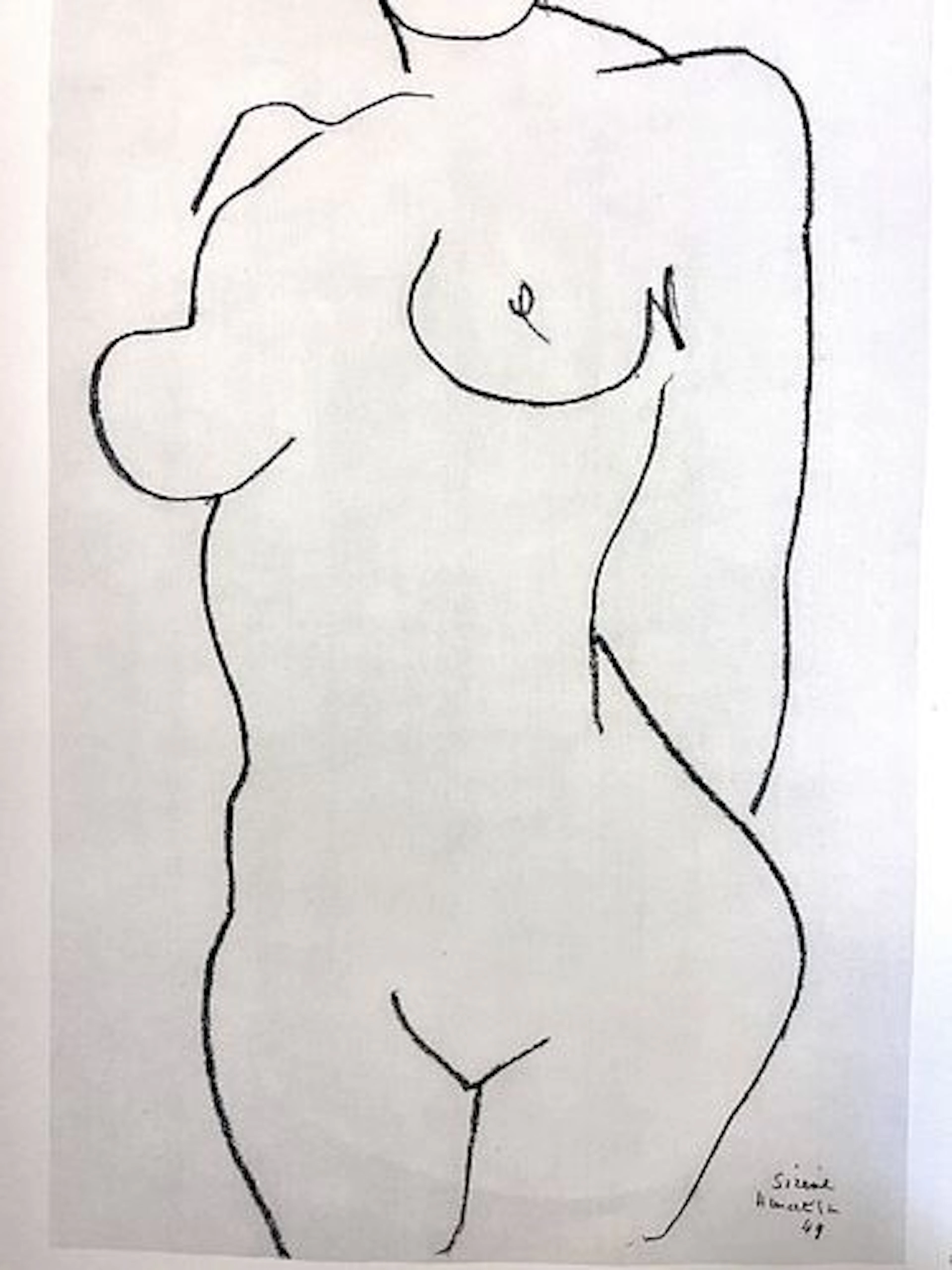 Henri Matisse - Untitled 17 from Verve Suite