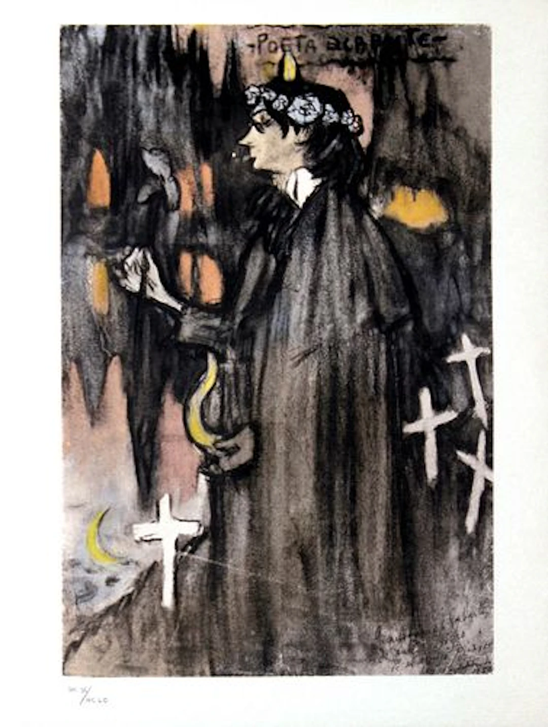Pablo Picasso (After) - La Poete Decadent