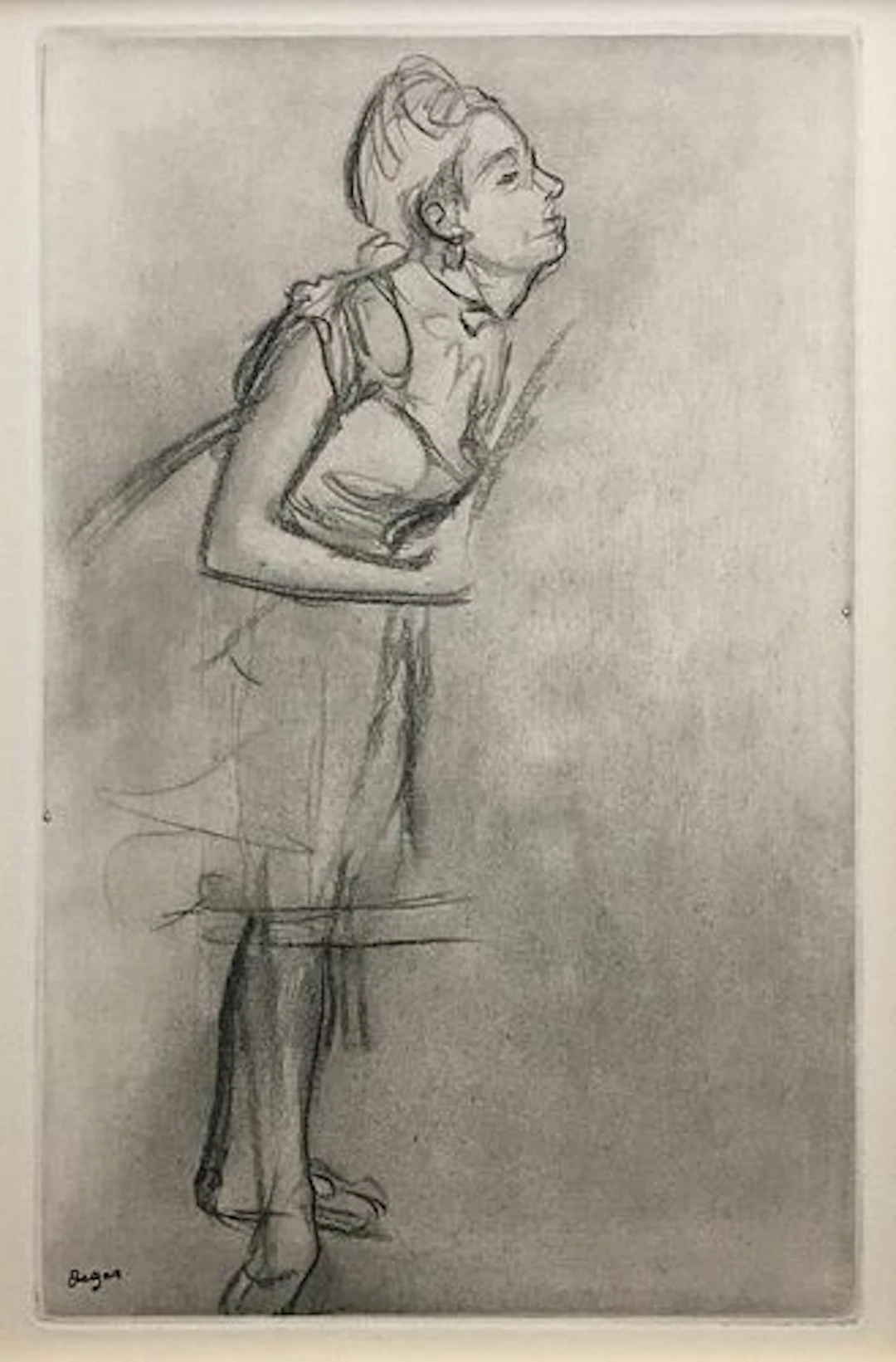 Edgar Degas - From the Danse Dessin.