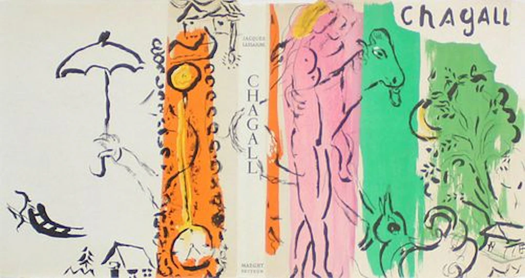 Marc Chagall - Chagall by Jaques Lassaigne Cover