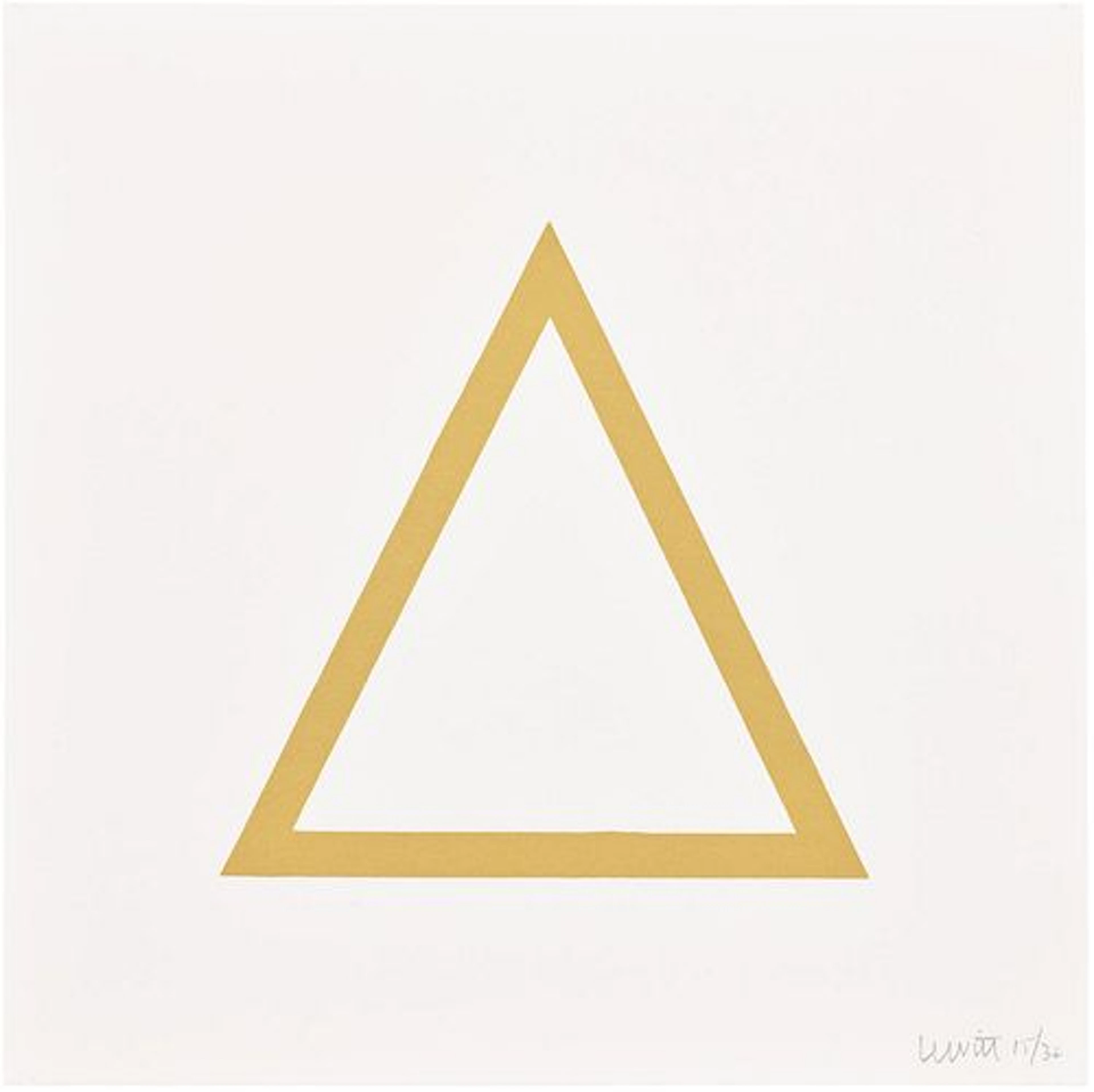 Sol LeWitt - Plate 7 (from Five Geometric Figures in Five Colors)
