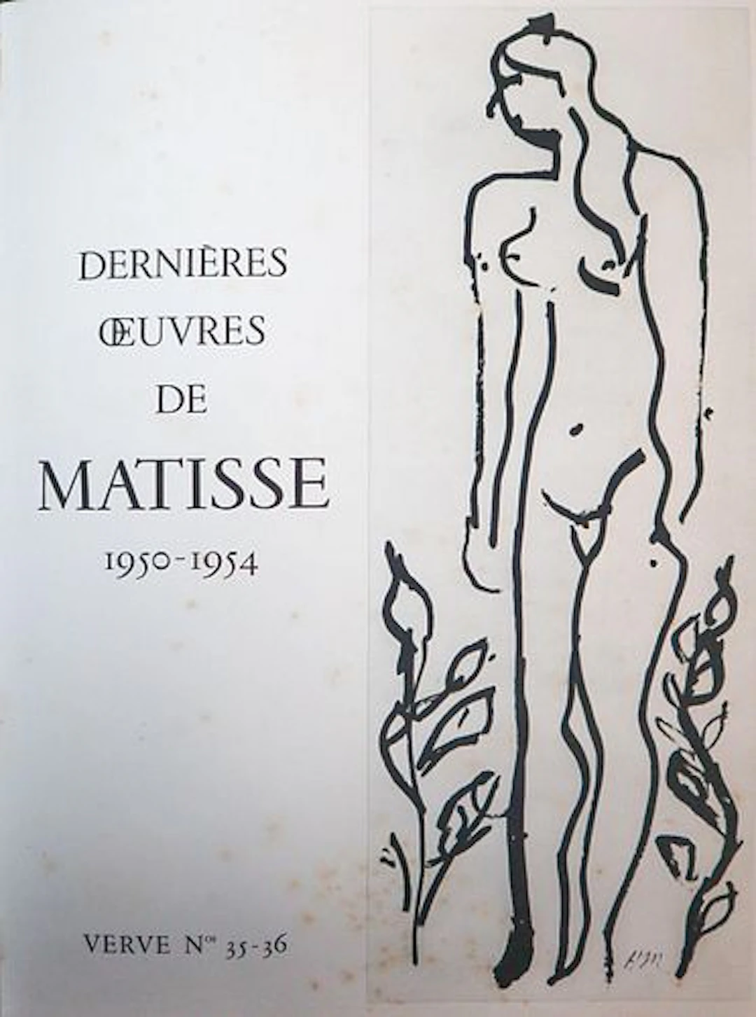 Henri Matisse - Untitled from Verve Suite