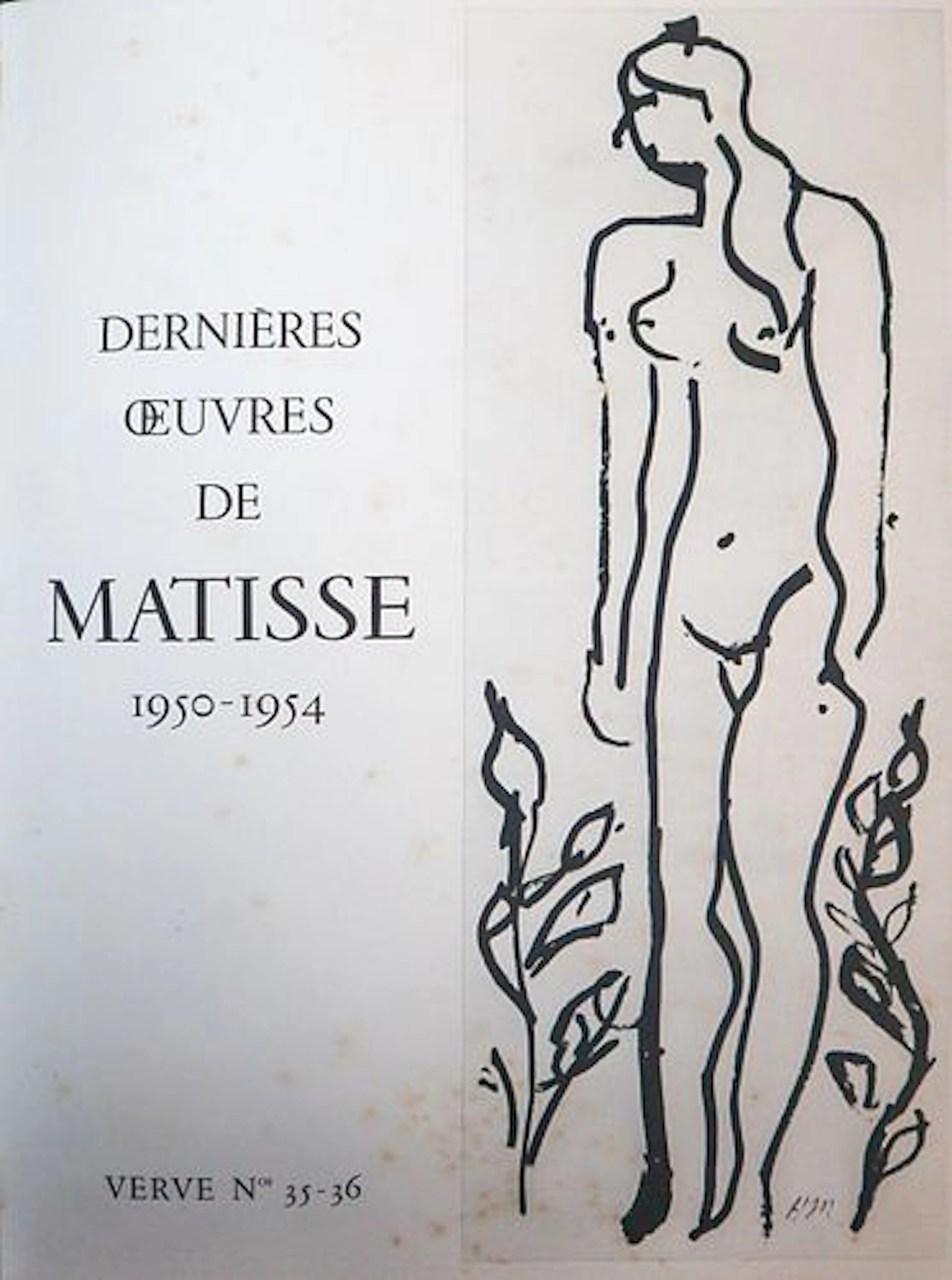 Henri Matisse - Untitled from Verve Suite