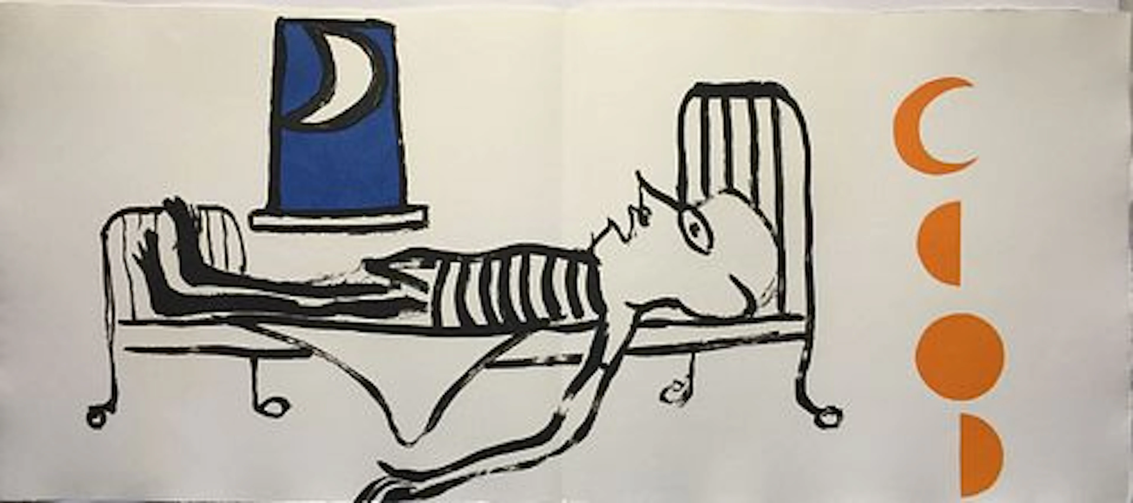 Alexander Calder - Untitled (Moon in Window)