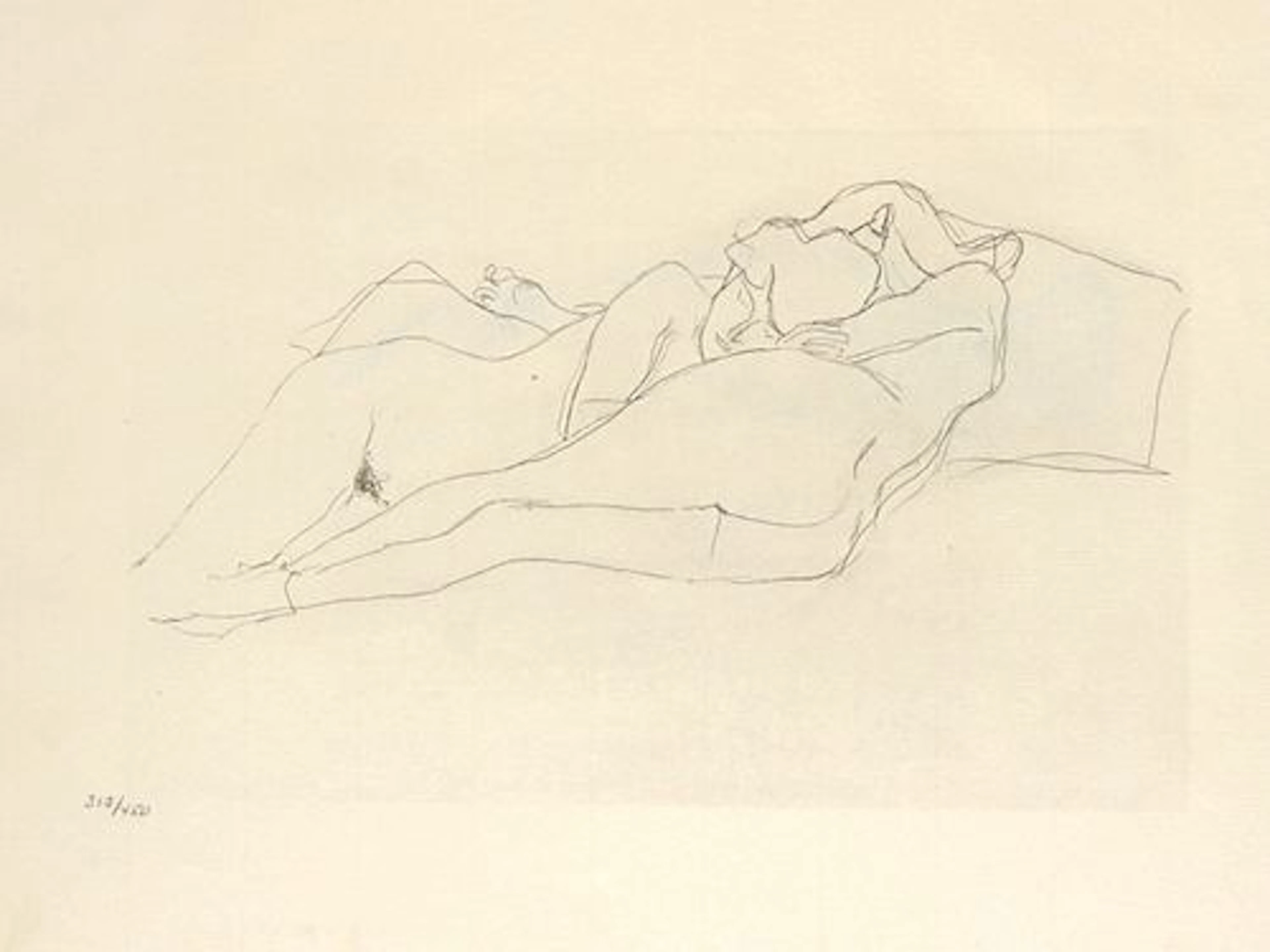 Gustav Klimt - Untitled from "des Lukian"