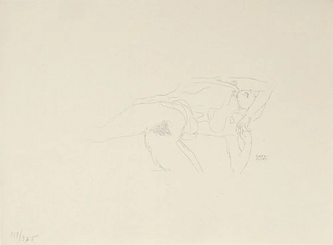 Gustav Klimt (After) - Untitled XIII