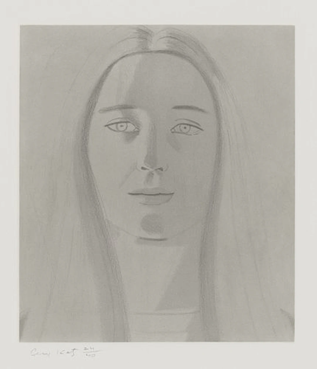 Alex Katz - Jayne Anne