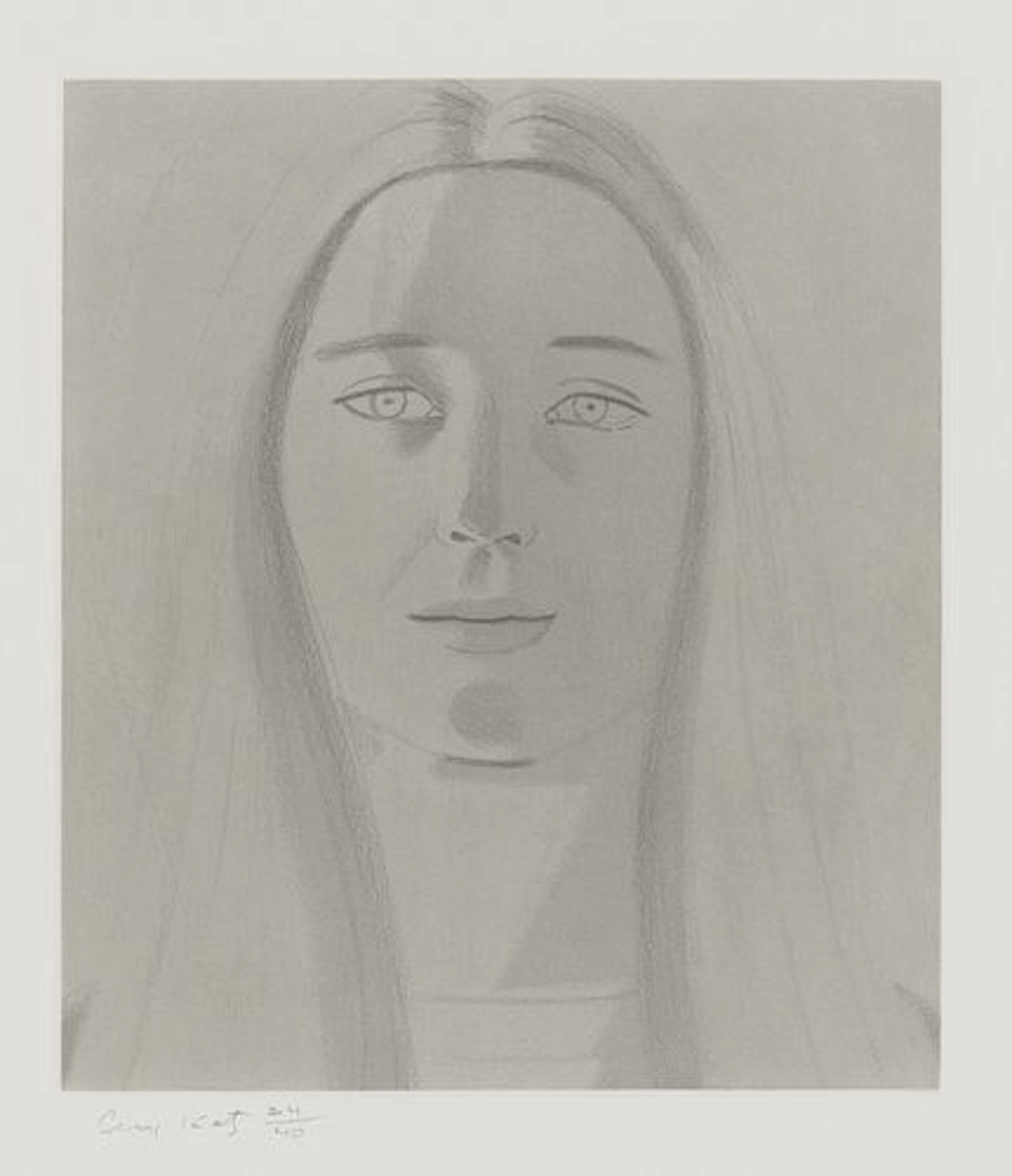 Alex Katz - Jayne Anne