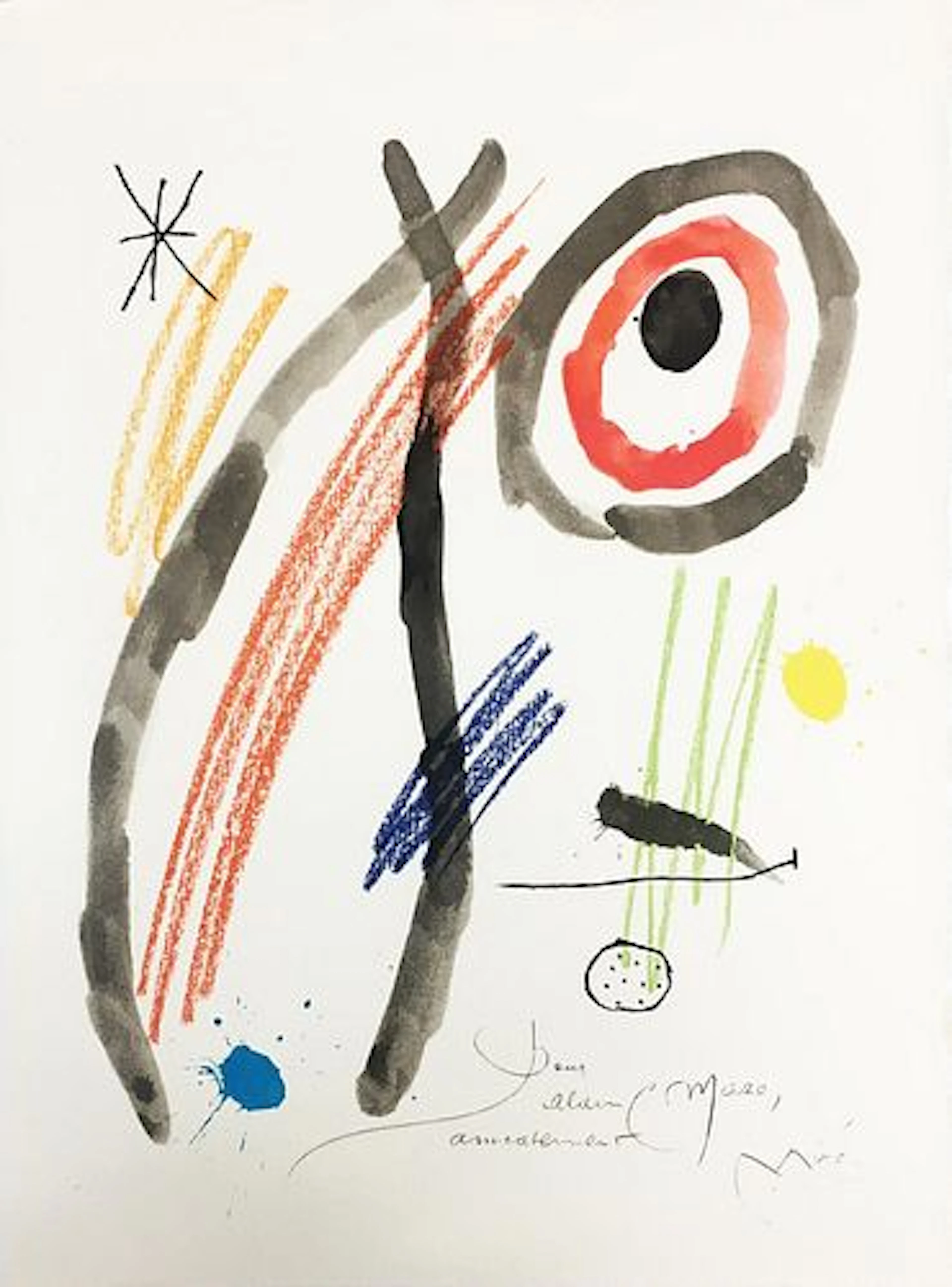 Joan Miro (After) - Pour M Mazo
