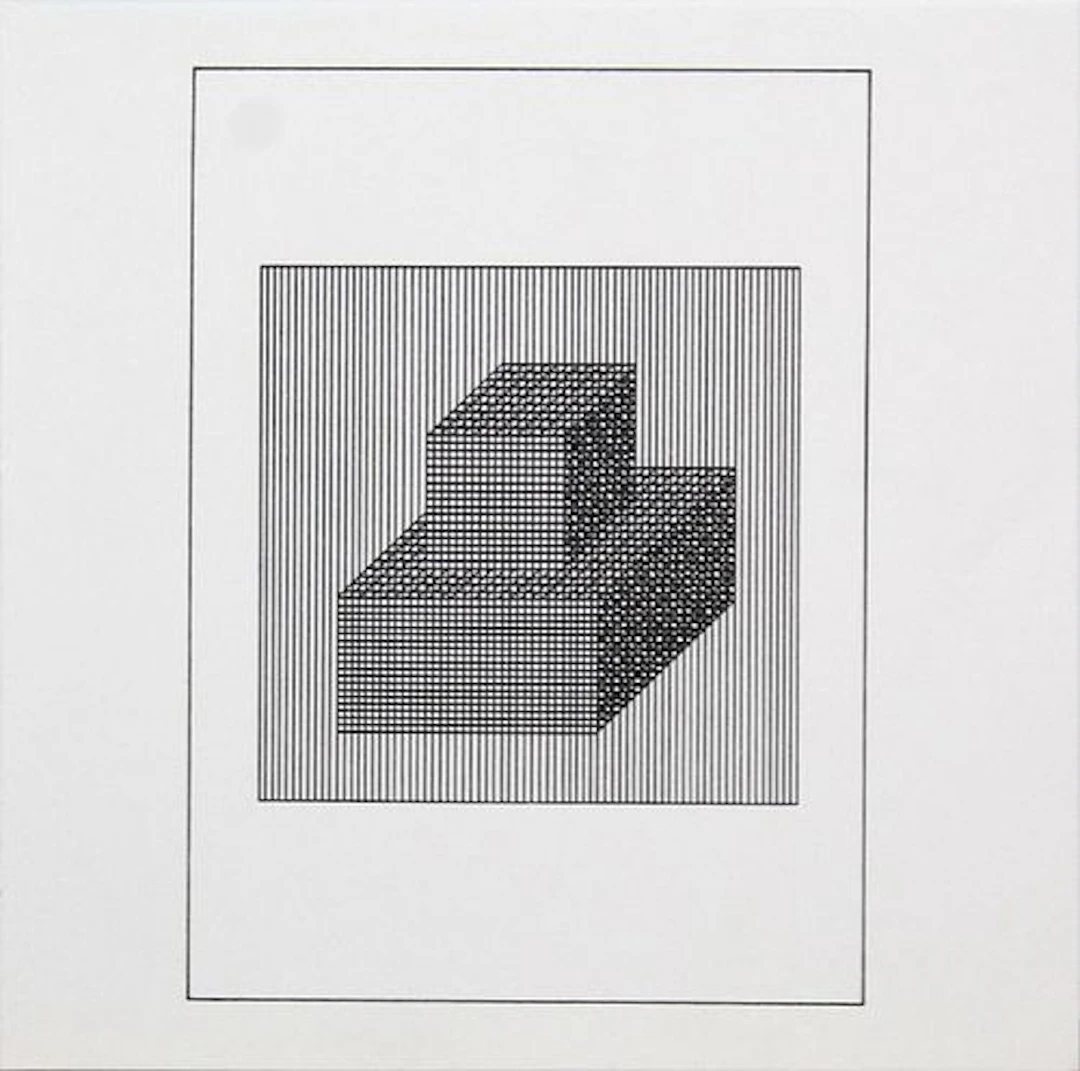 Sol Lewitt - Untitled II from "Ficciones: Jorge Luis