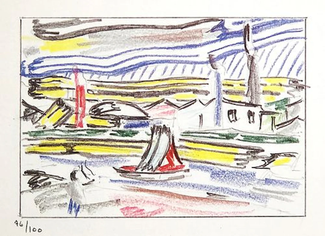 Roy Lichtenstein (after) - The River
