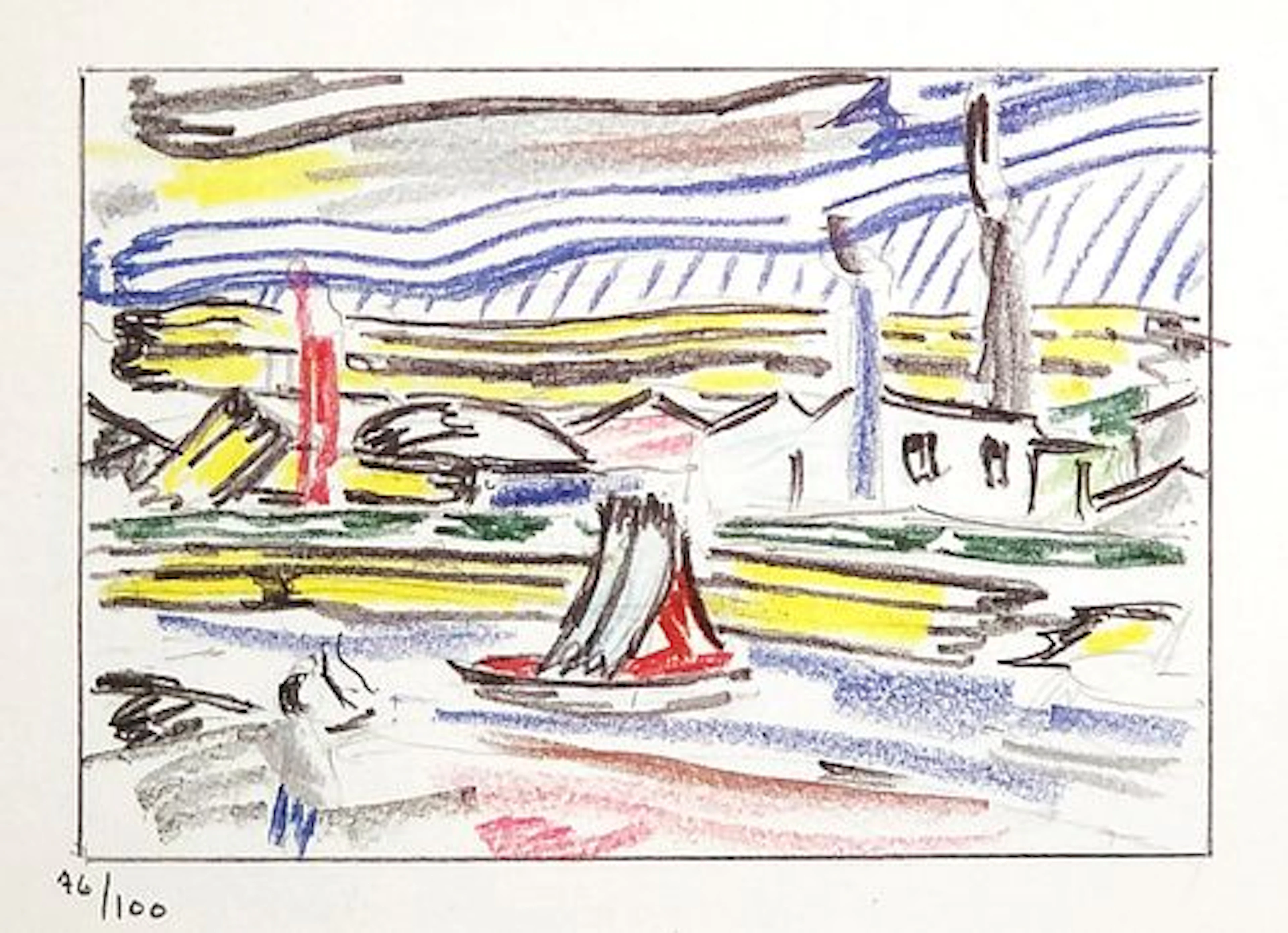 Roy Lichtenstein (after) - The River