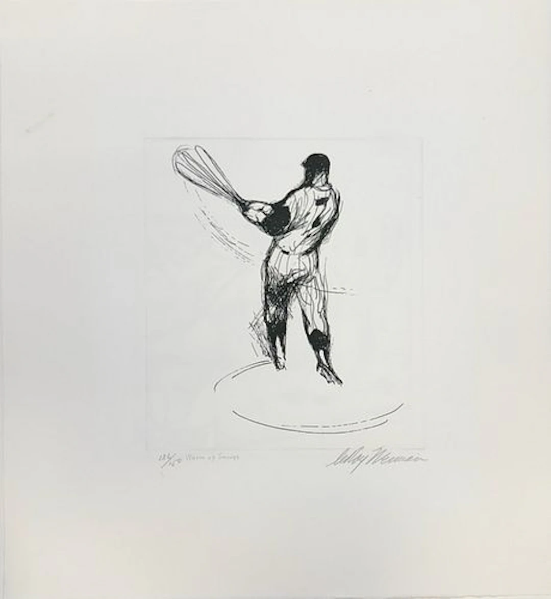 LeRoy Neiman - Warm Up Swings