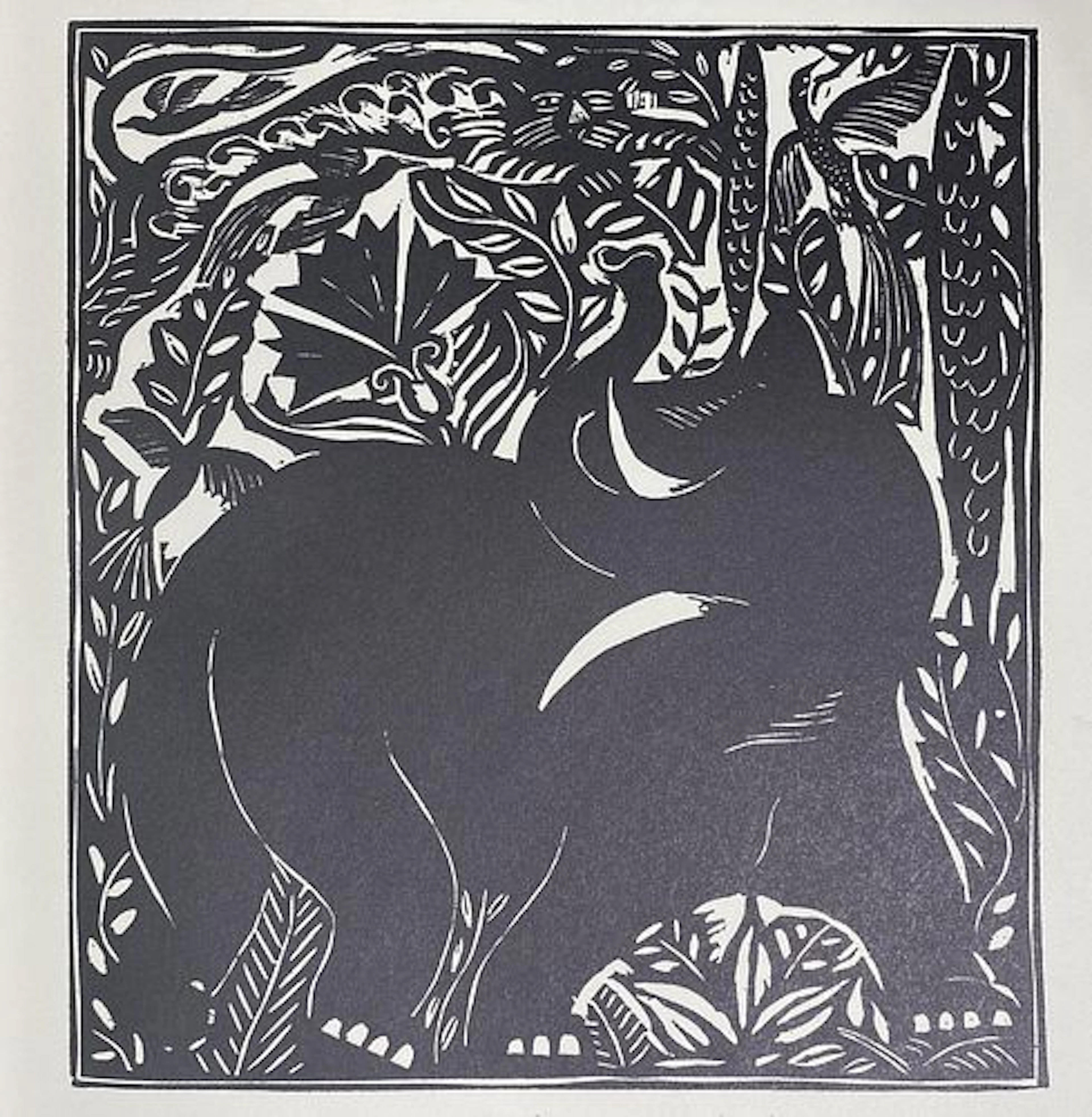 Raoul Dufy - Elephant