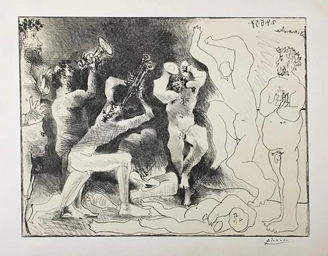 Pablo Picasso - La Danse Des Faunes