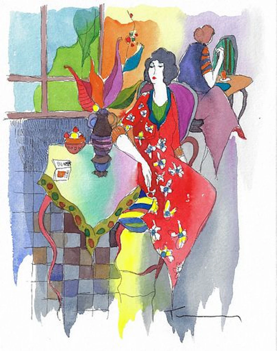 Itzchak Tarkay - Untitled