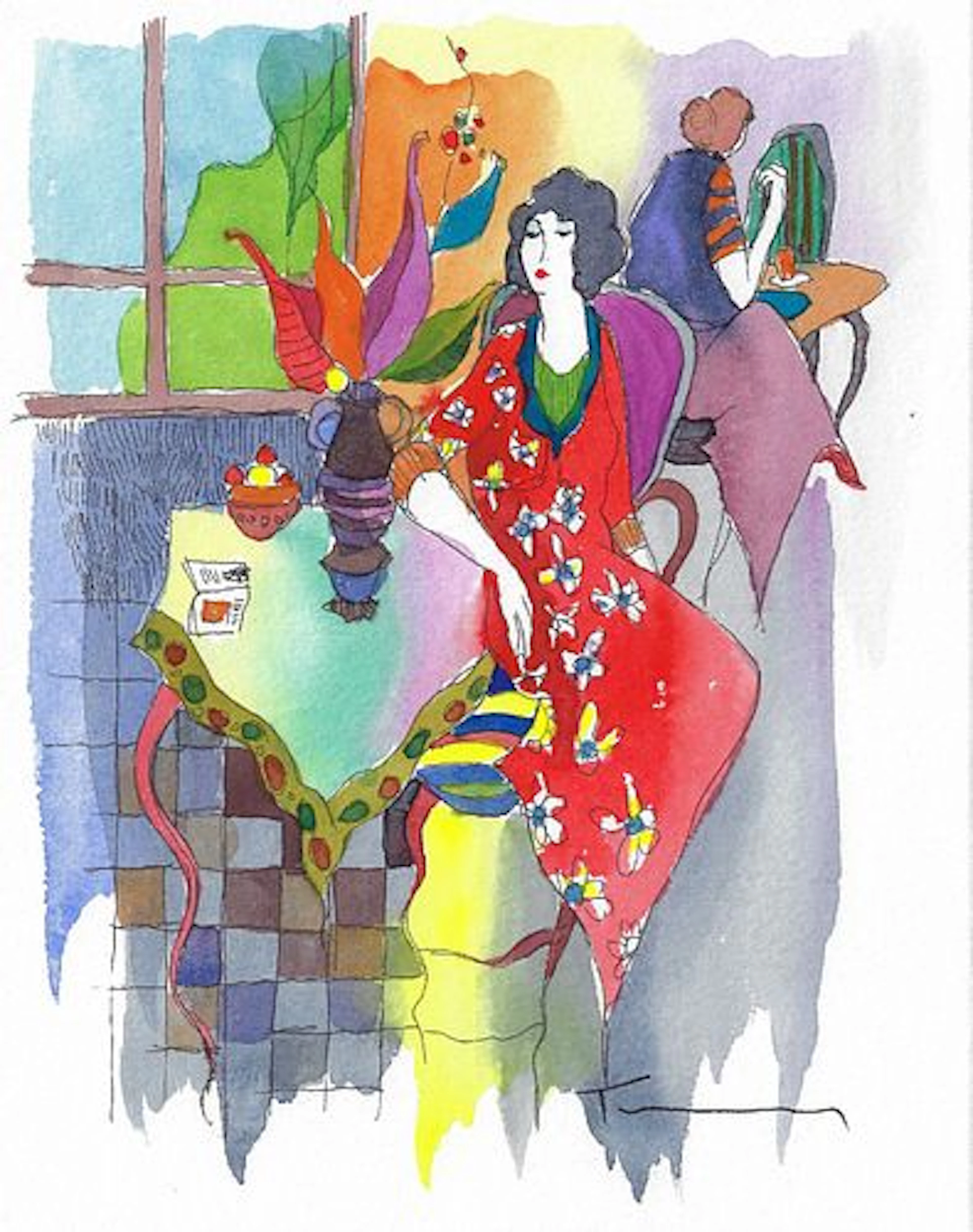 Itzchak Tarkay - Untitled