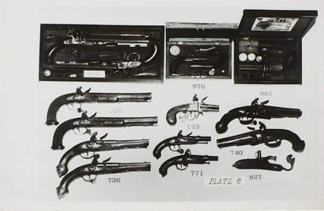 Andy Warhol - Gun Collection Photograph