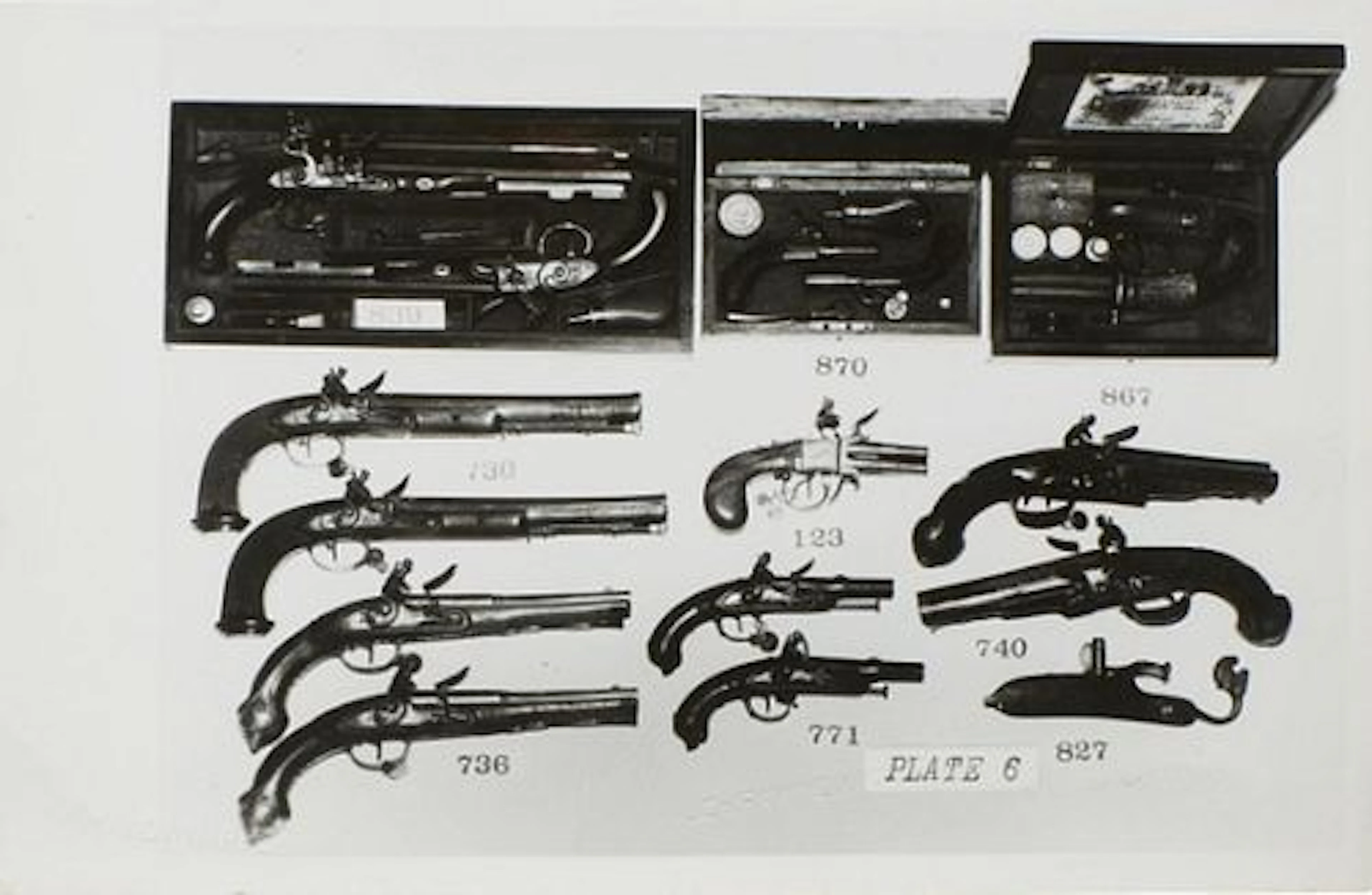 Andy Warhol - Gun Collection Photograph