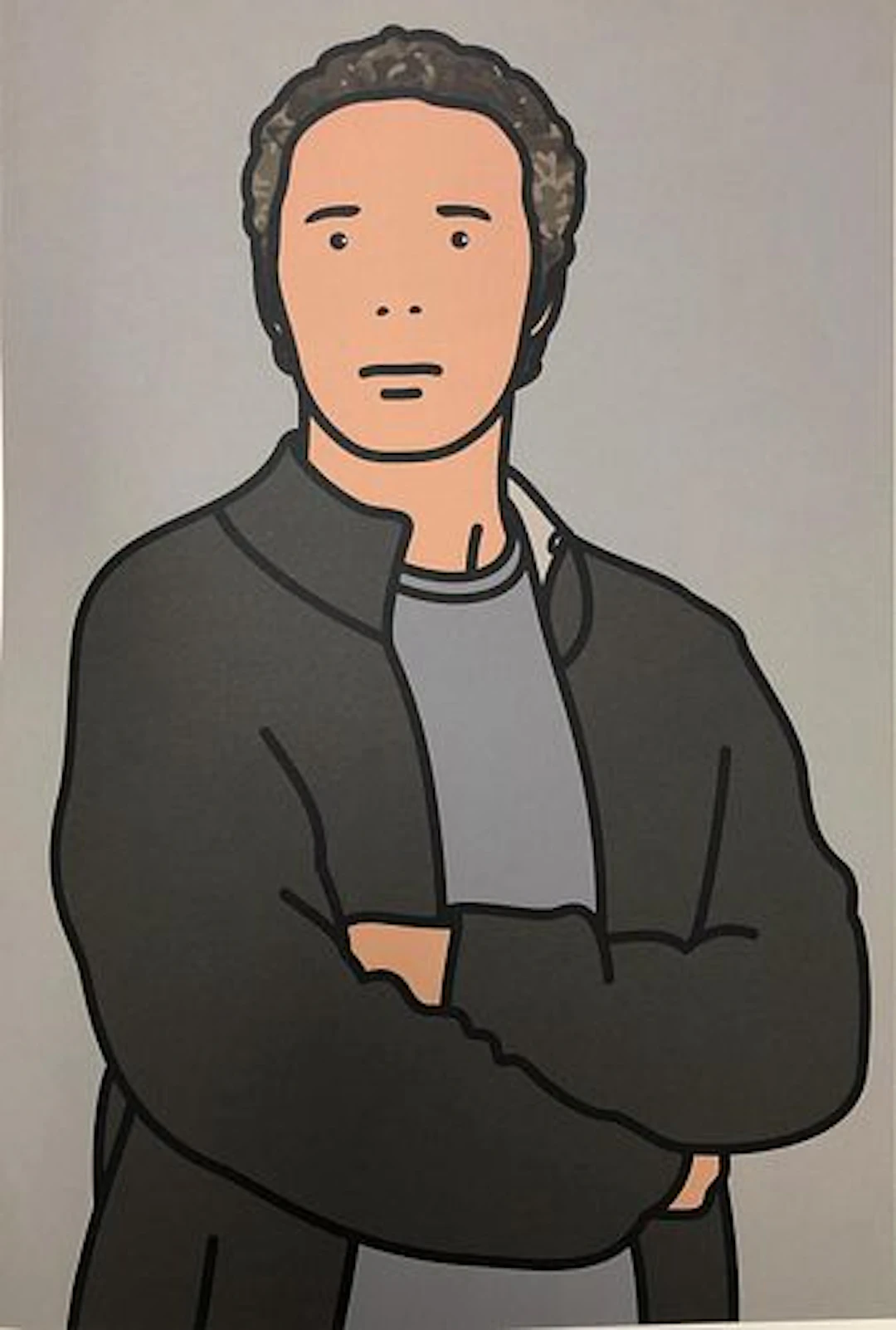 Julian Opie - Julian with Cardigan