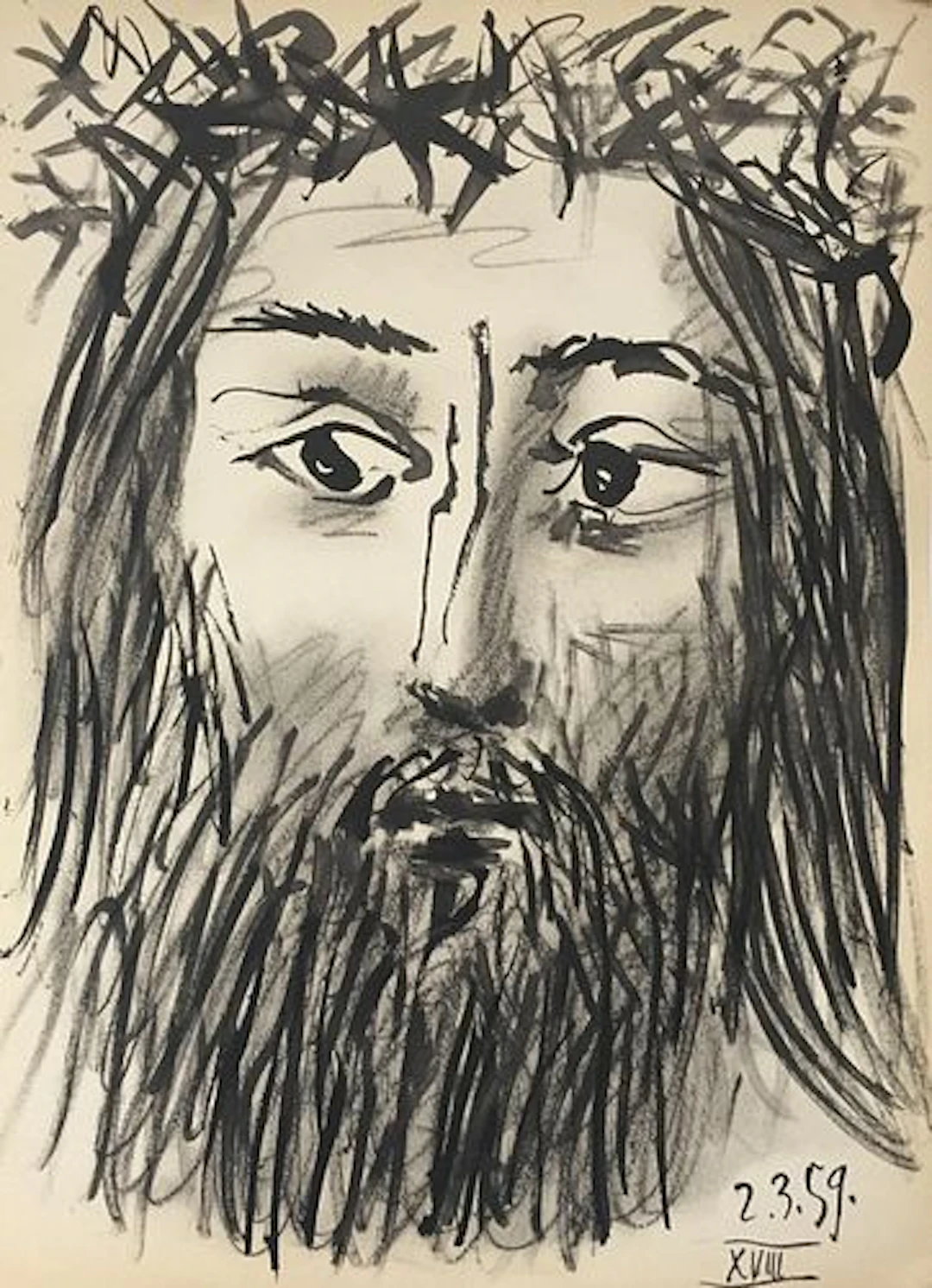 Pablo Picasso (After)- Untitled (2.3.59)